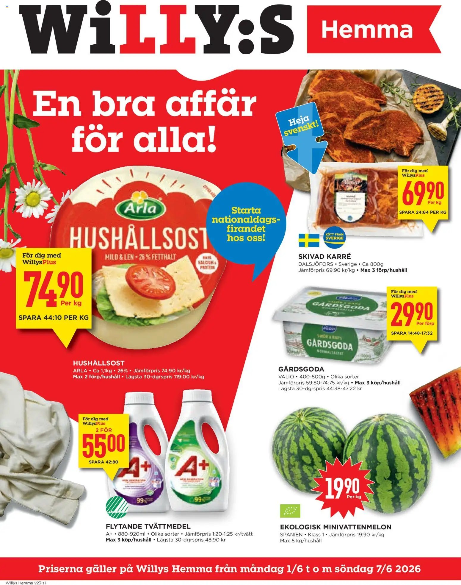 Willys erbjudanden Hemma
