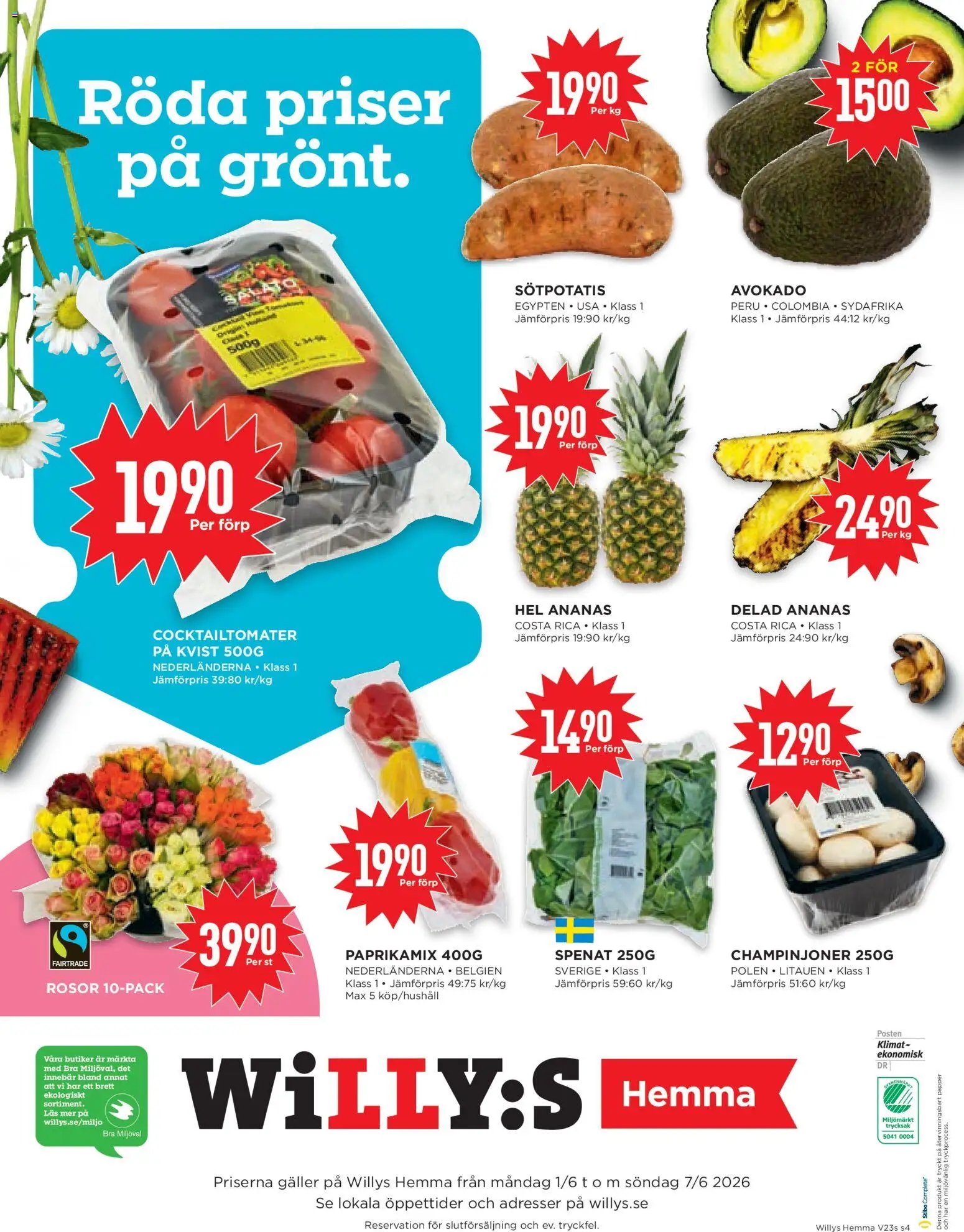 Willys erbjudanden Hemma