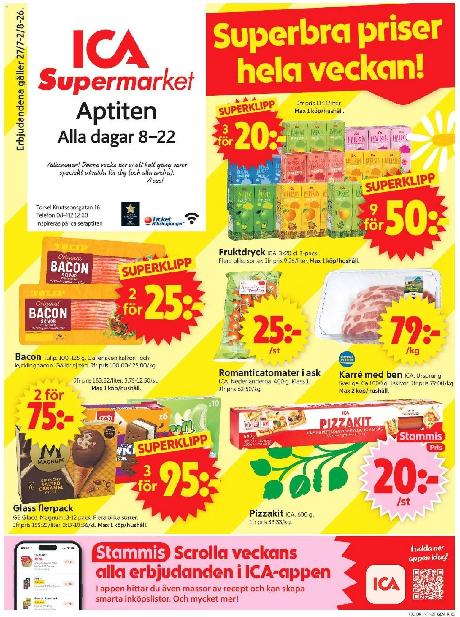 ICA Supermarket erbjudanden