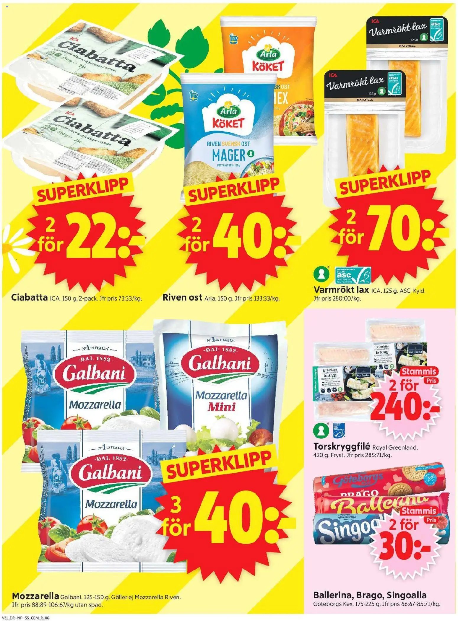 ICA Supermarket erbjudanden