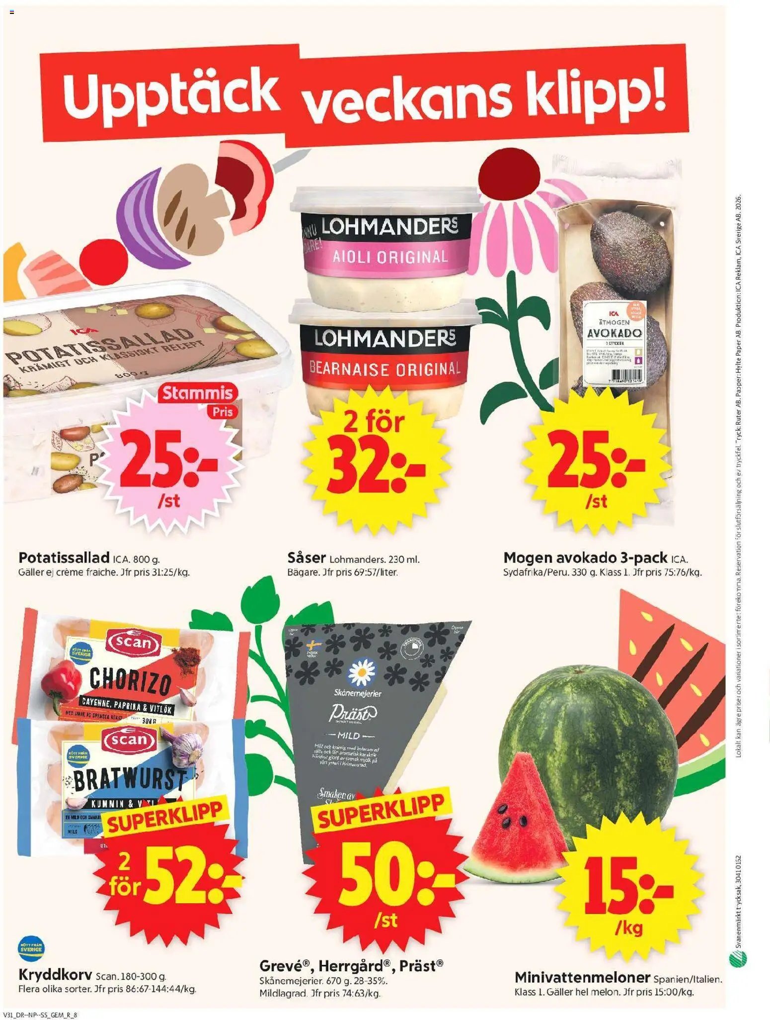ICA Supermarket erbjudanden