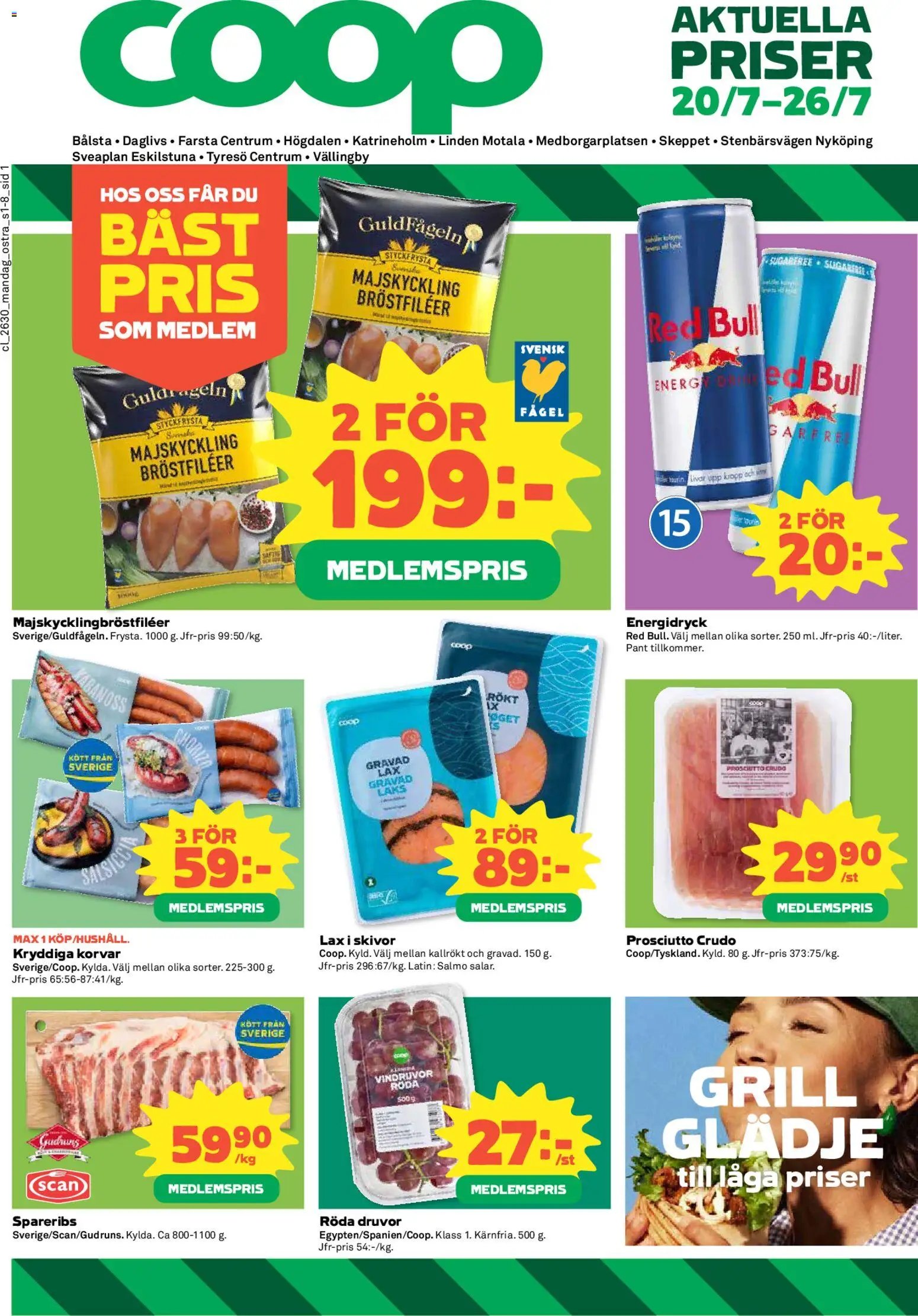 Coop Daglivs erbjudanden