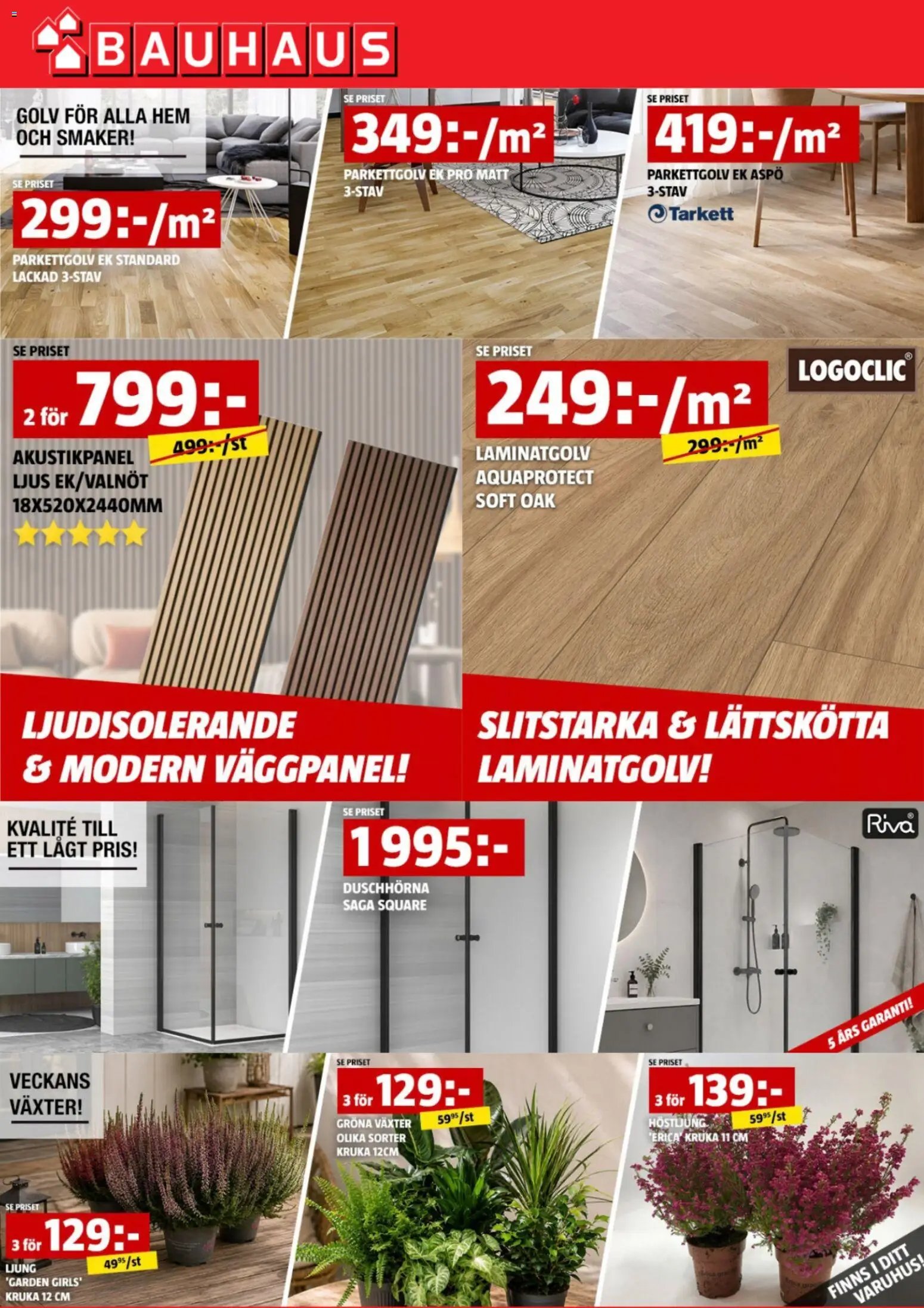 Bauhaus erbjudanden
