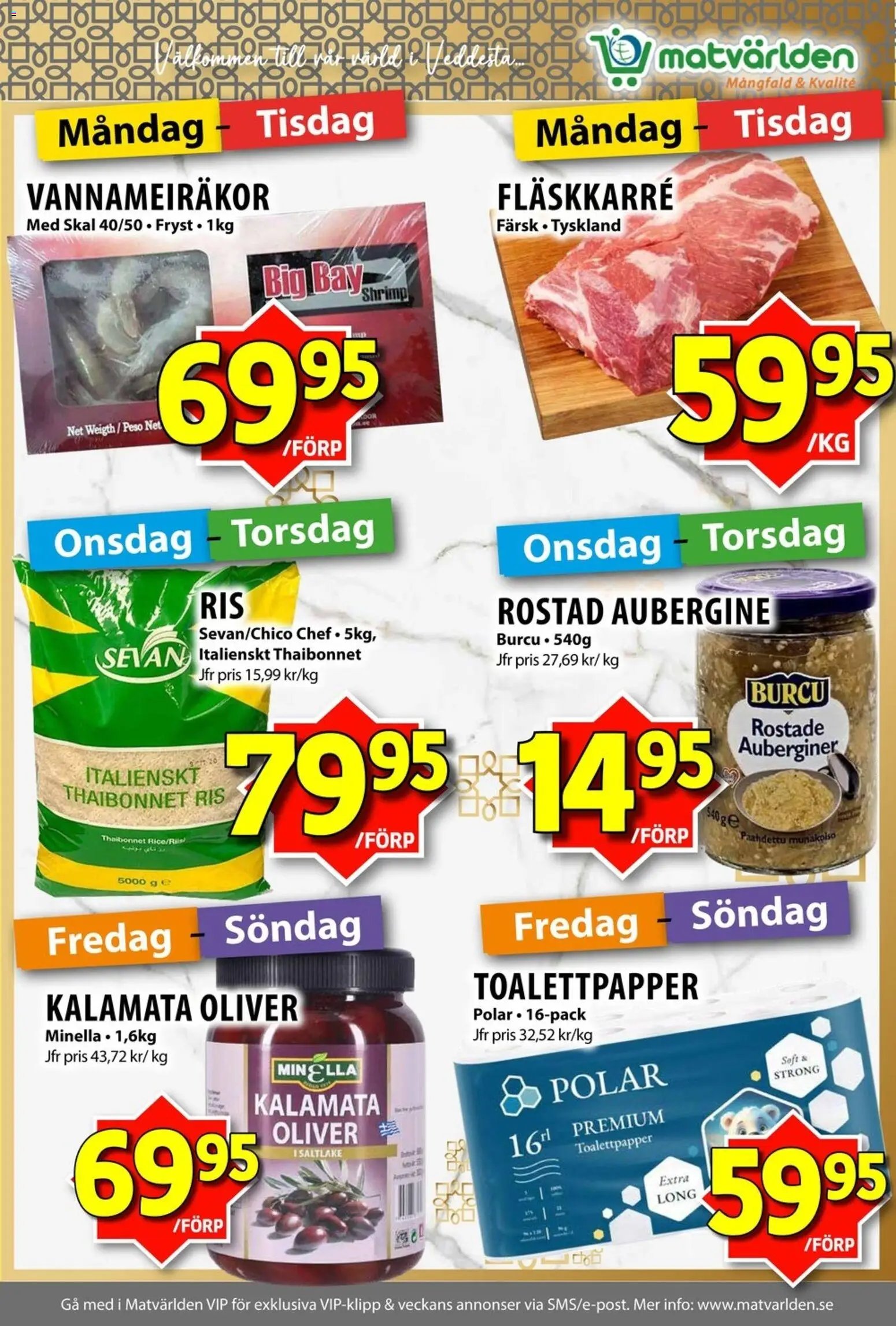 Matvärlden erbjudanden