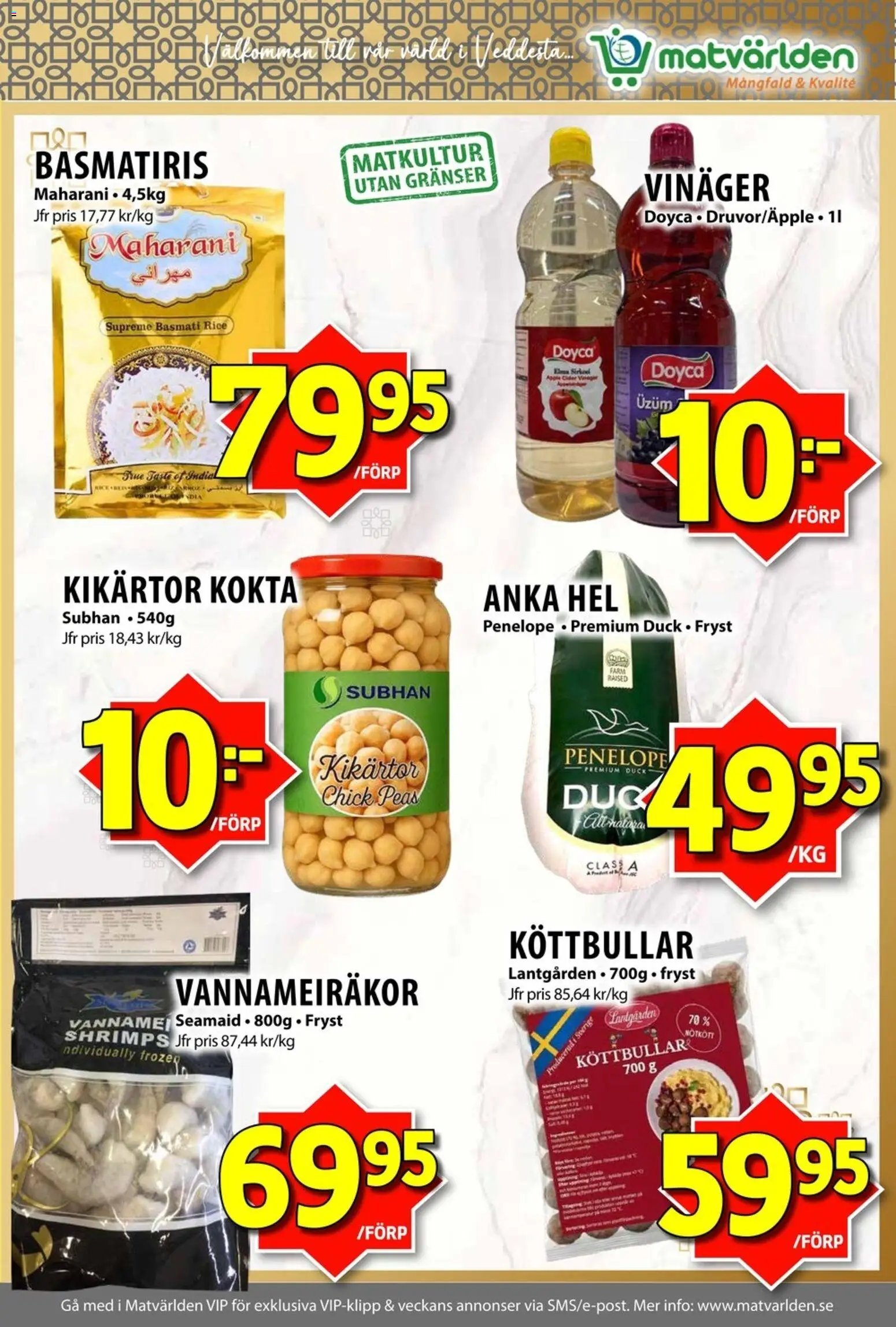 Matvärlden erbjudanden