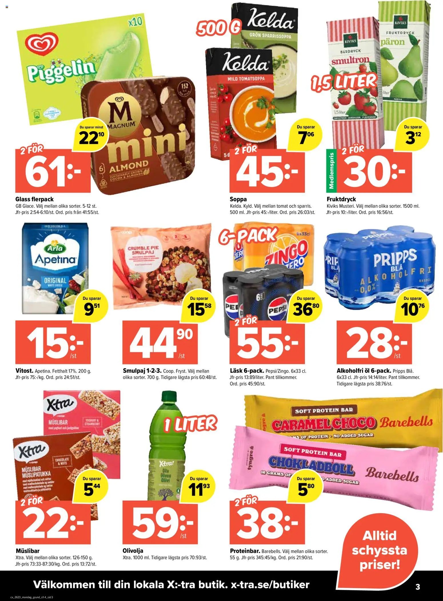 Coop Daglivs erbjudanden