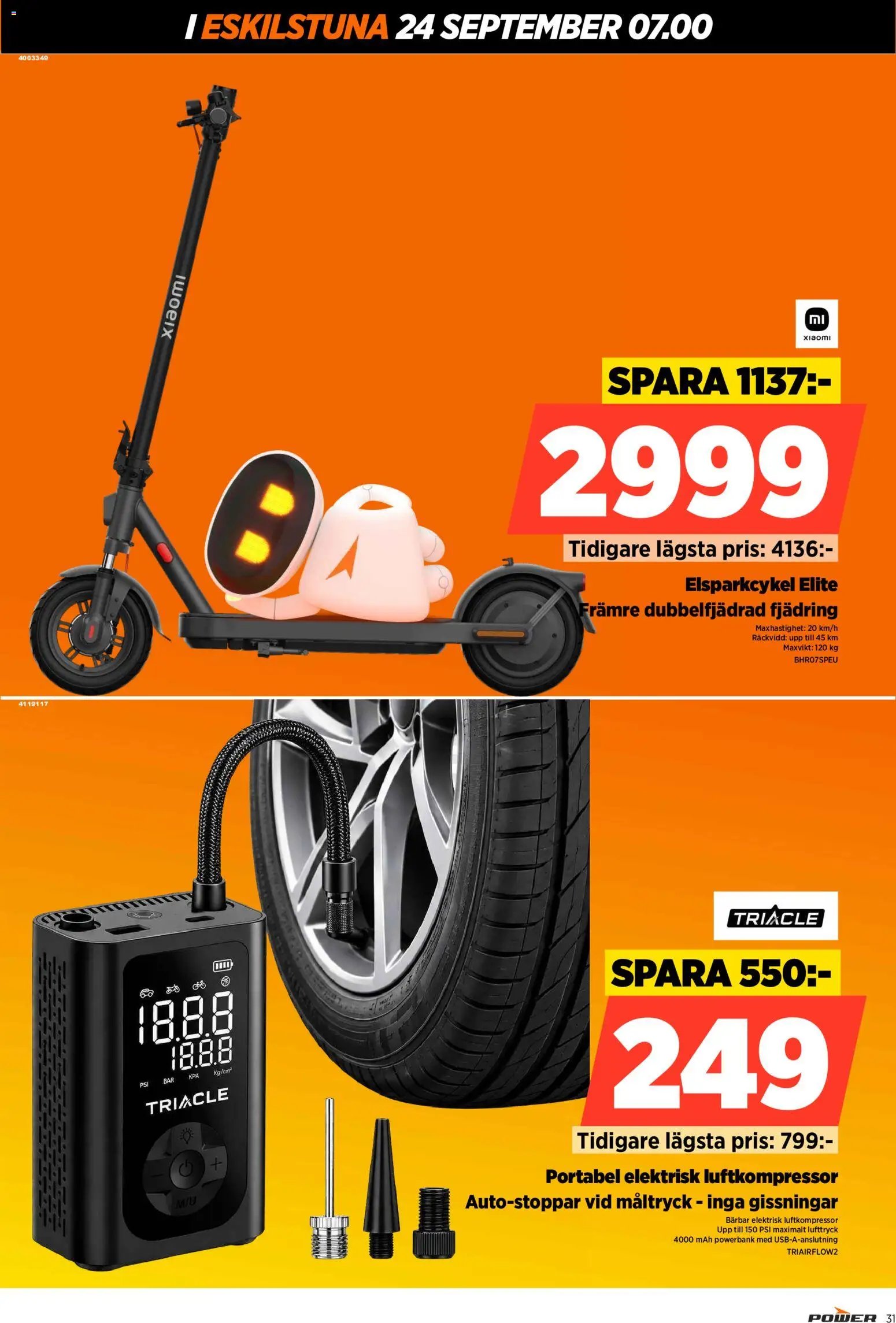Power - invigning i Eskilstuna