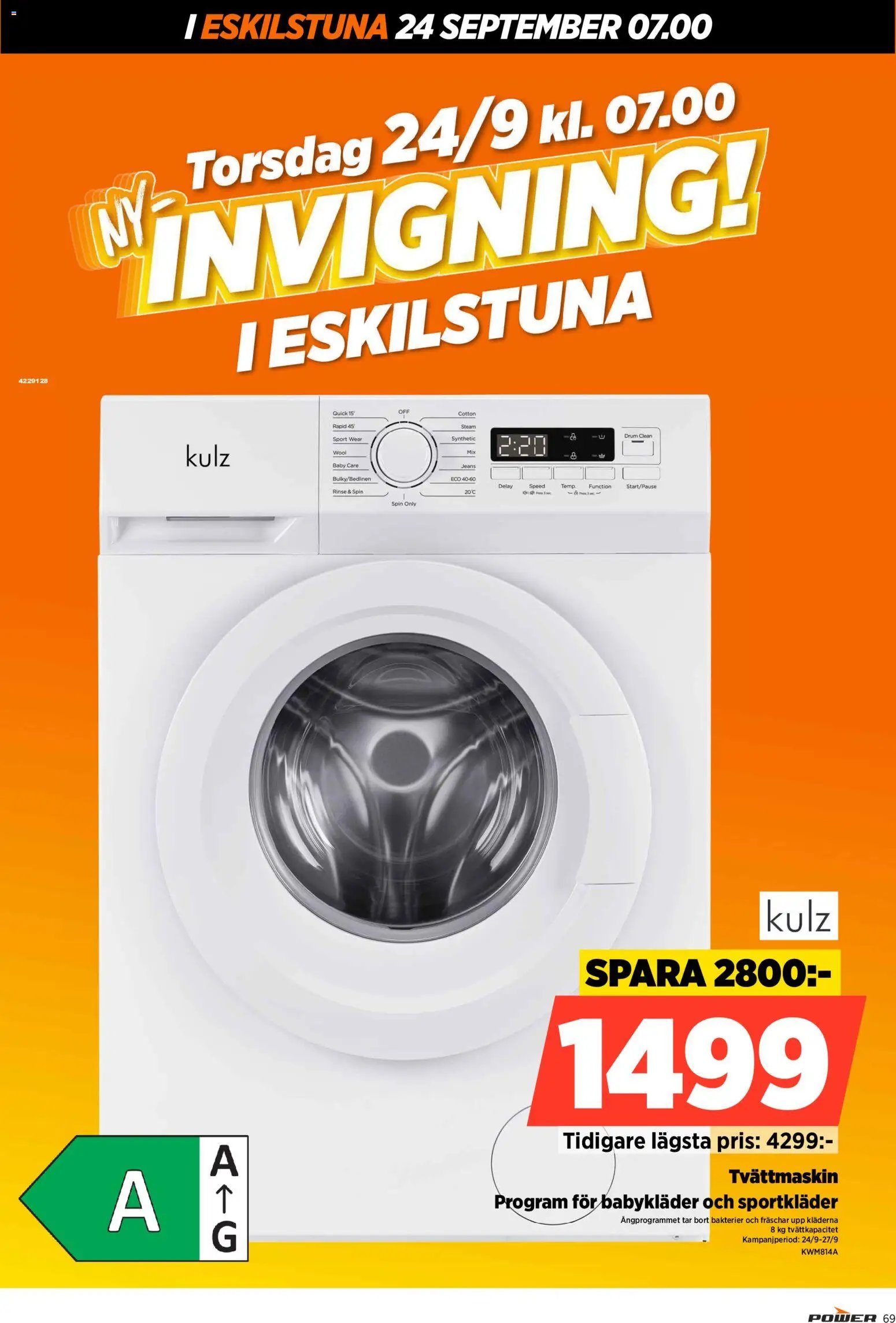 Power - invigning i Eskilstuna