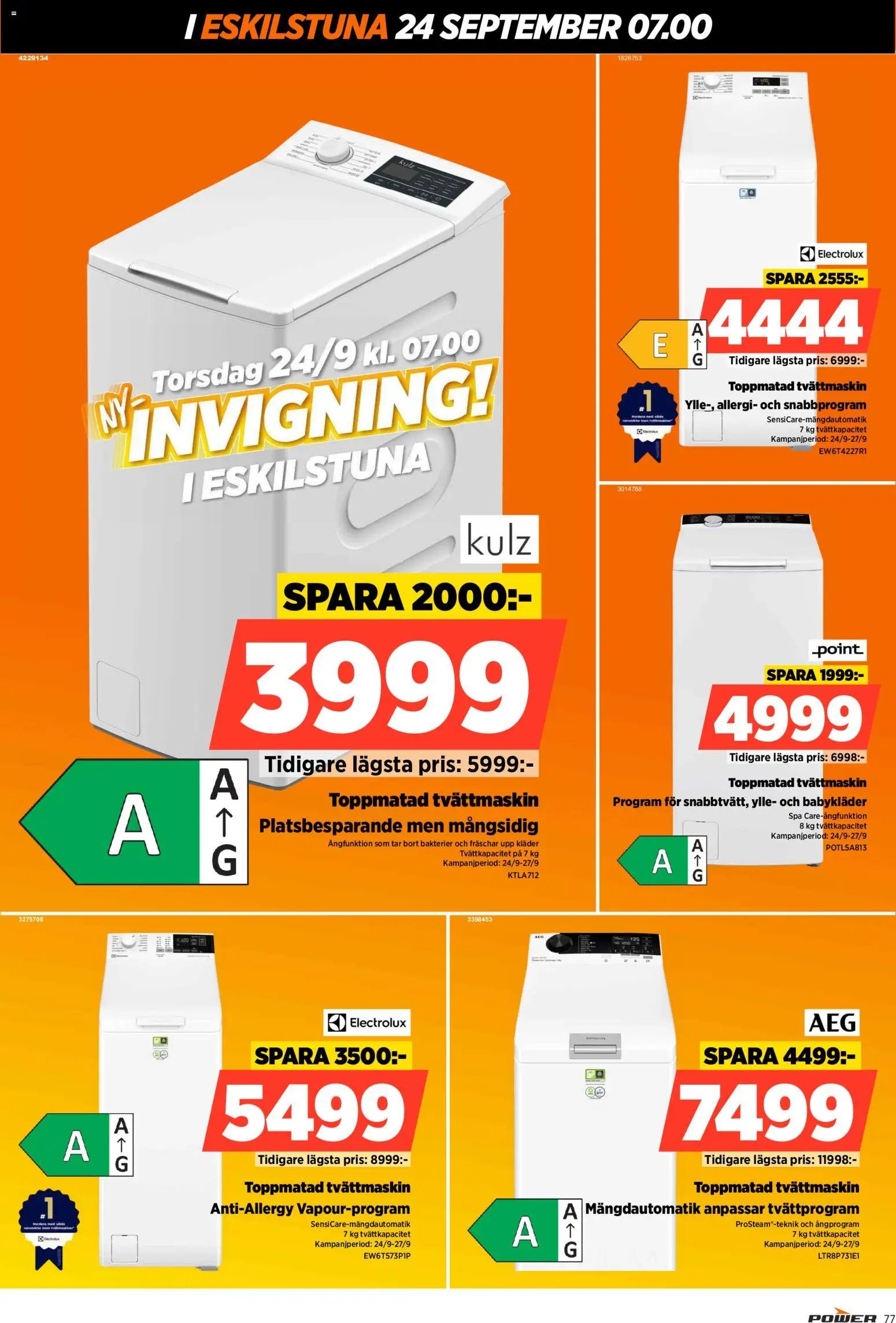 Power - invigning i Eskilstuna