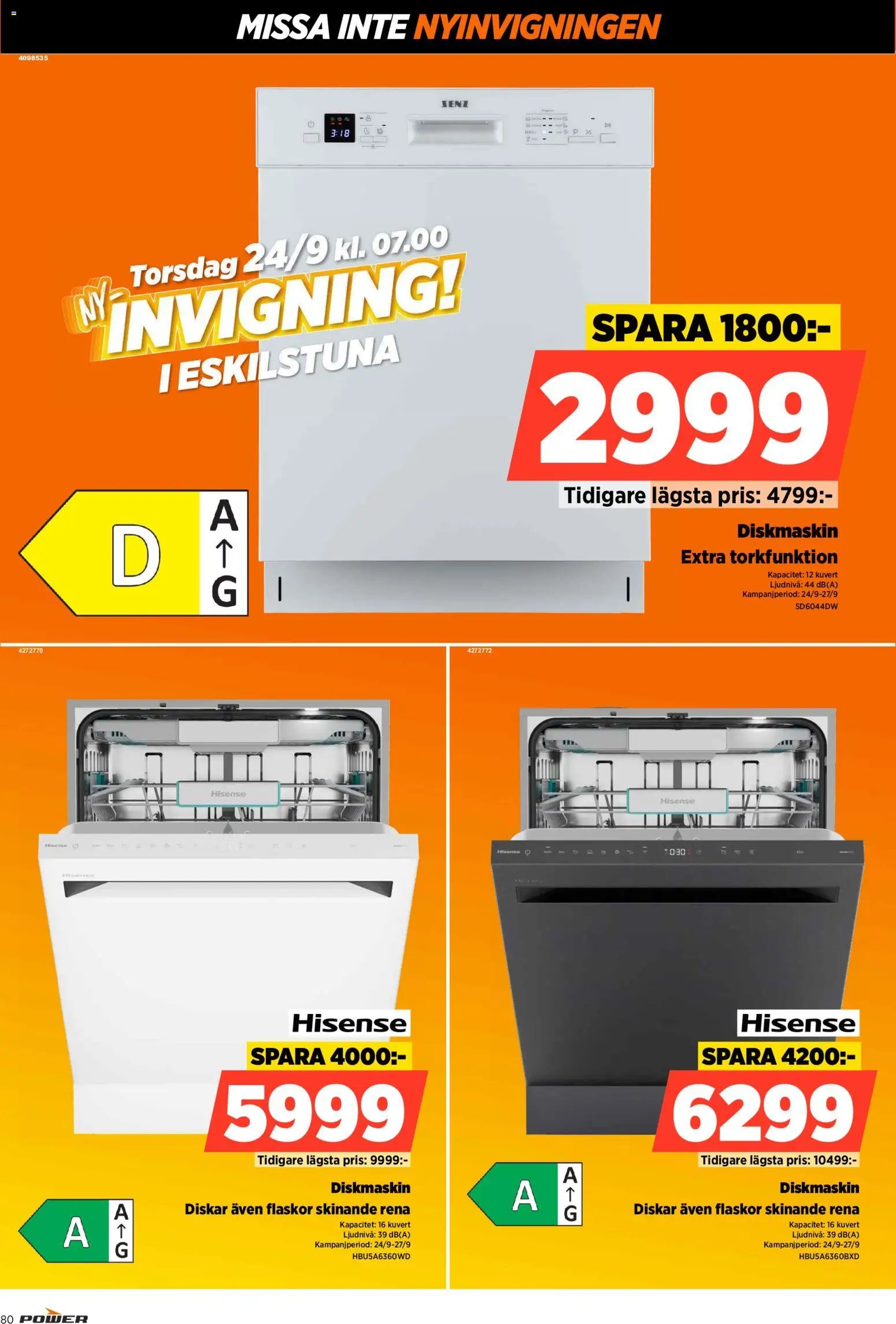 Power - invigning i Eskilstuna