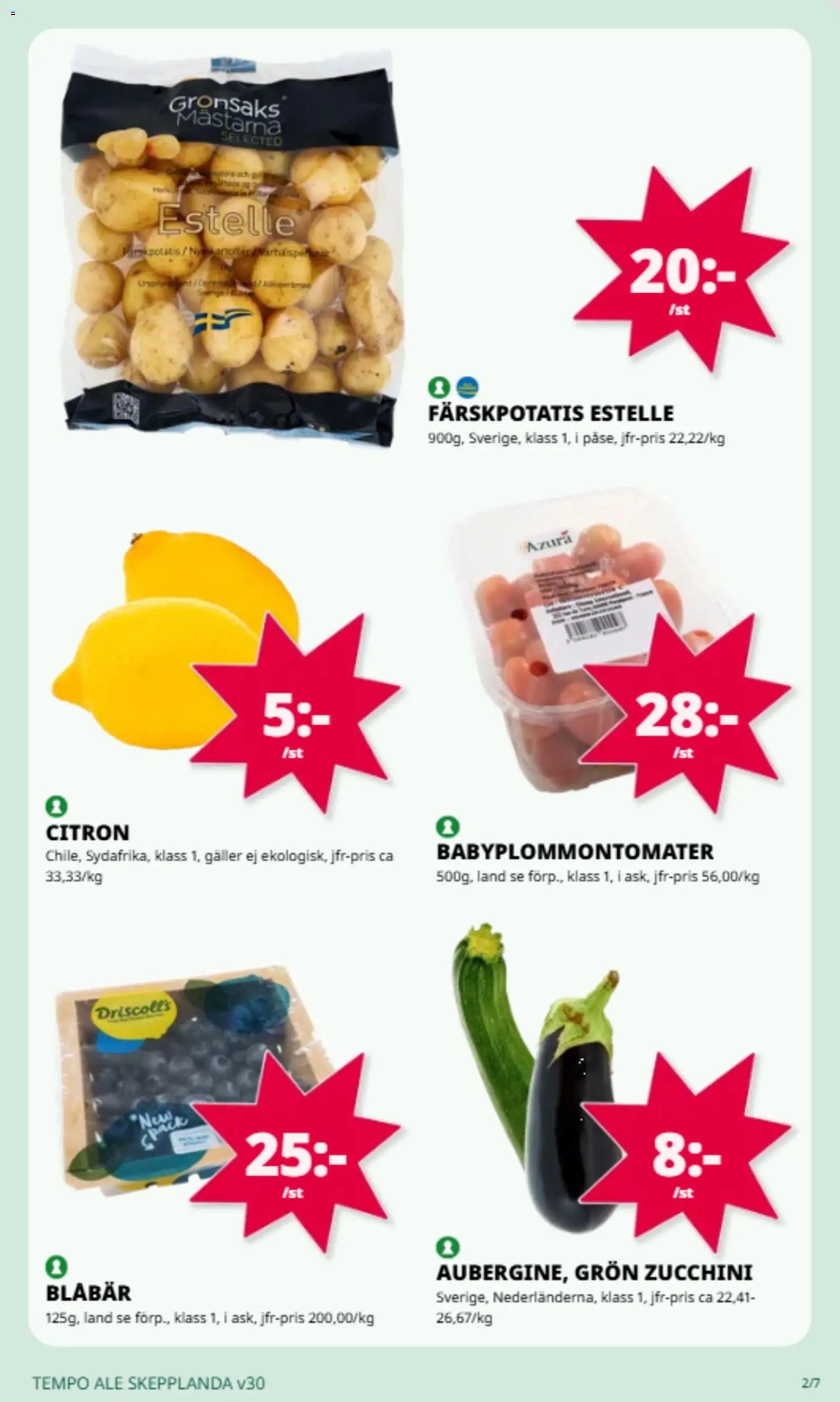Tempo erbjudanden
