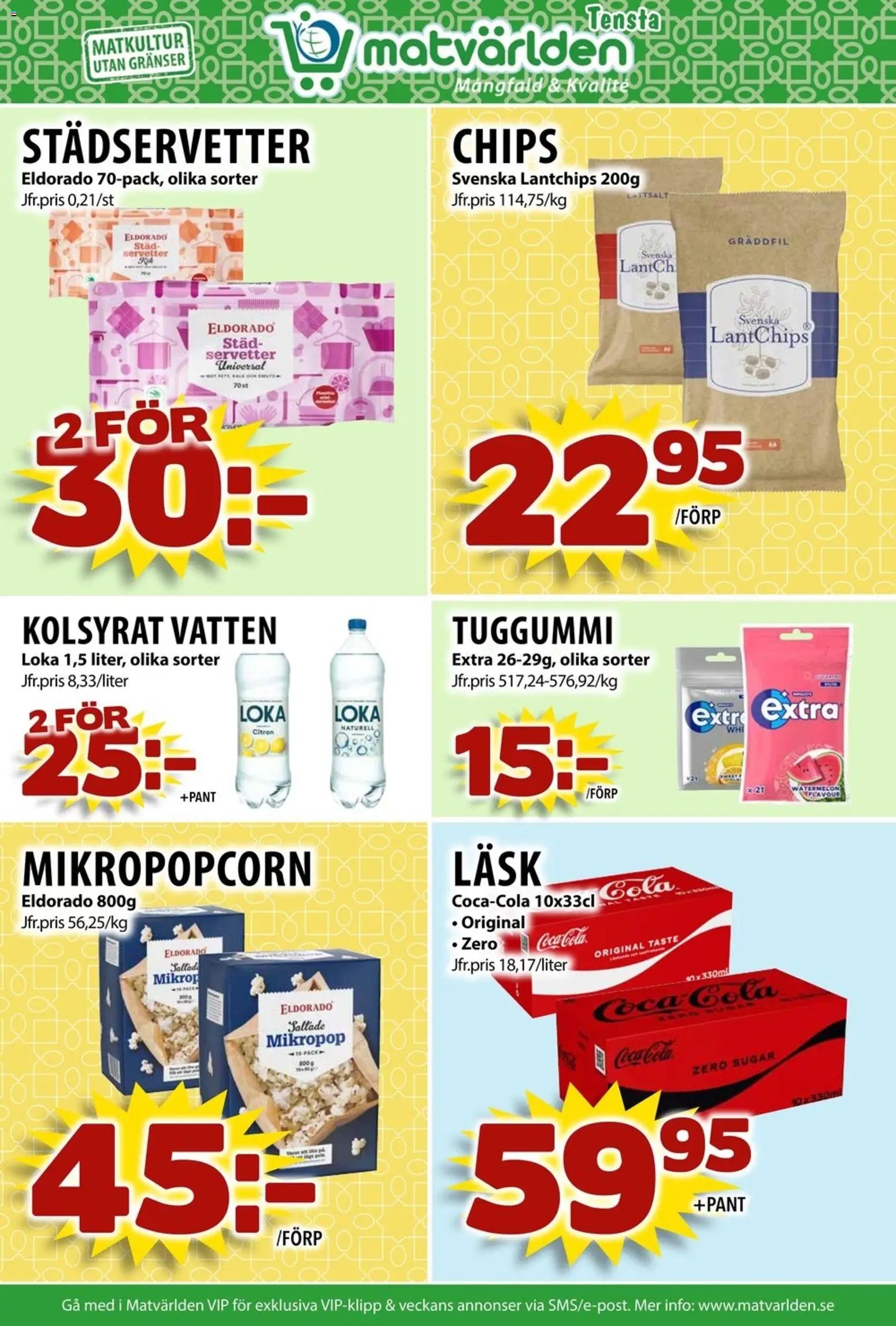 Matvärlden - erbjudanden - Tensta