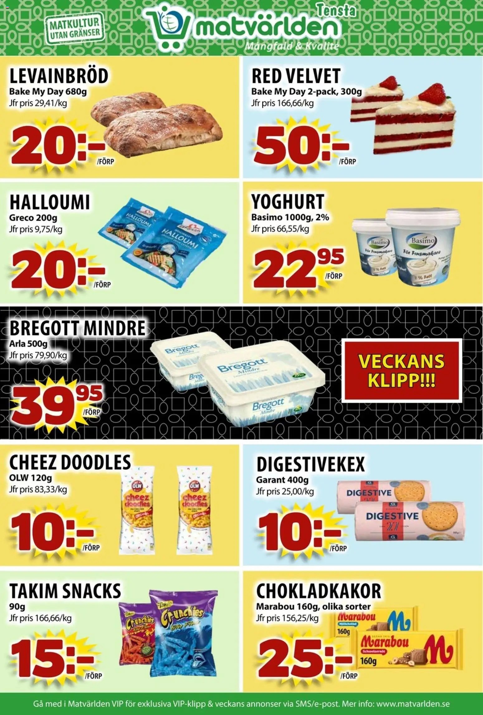 Matvärlden - erbjudanden - Tensta