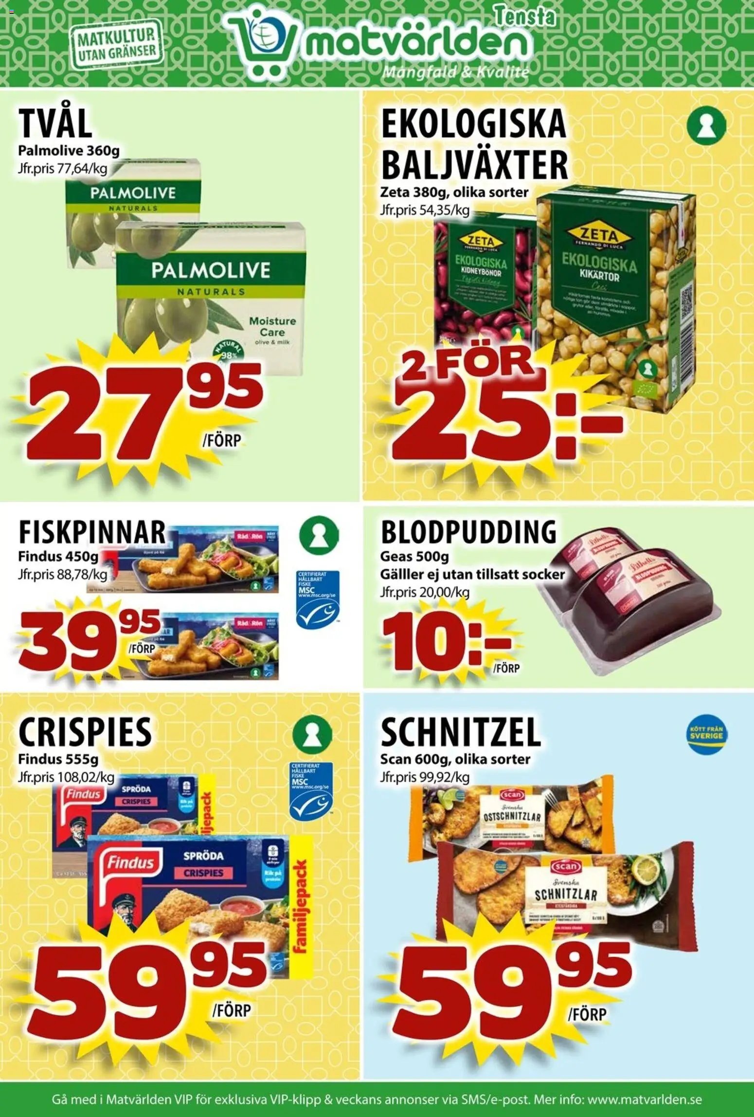 Matvärlden - erbjudanden - Tensta