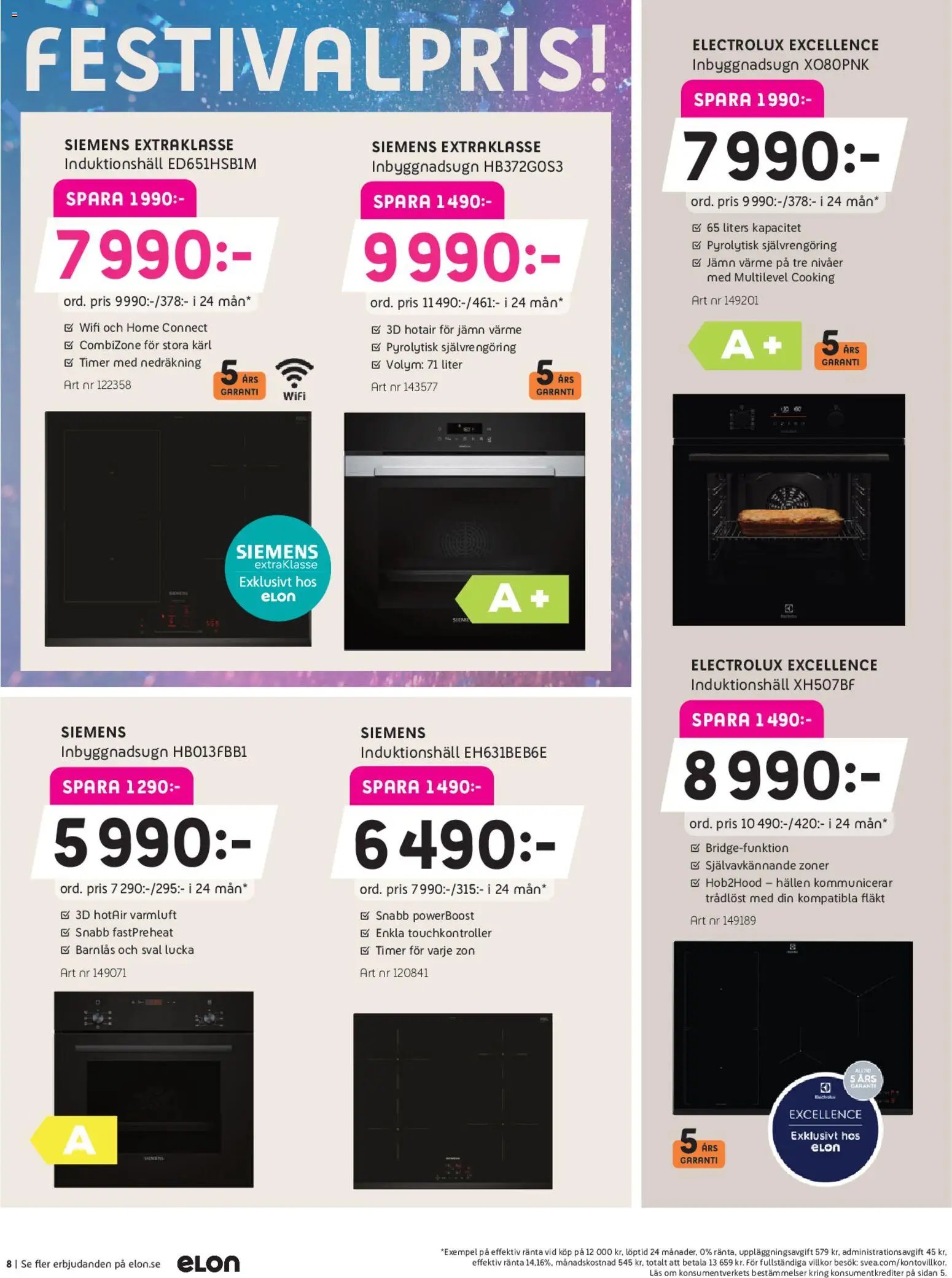 Elon - erbjudanden