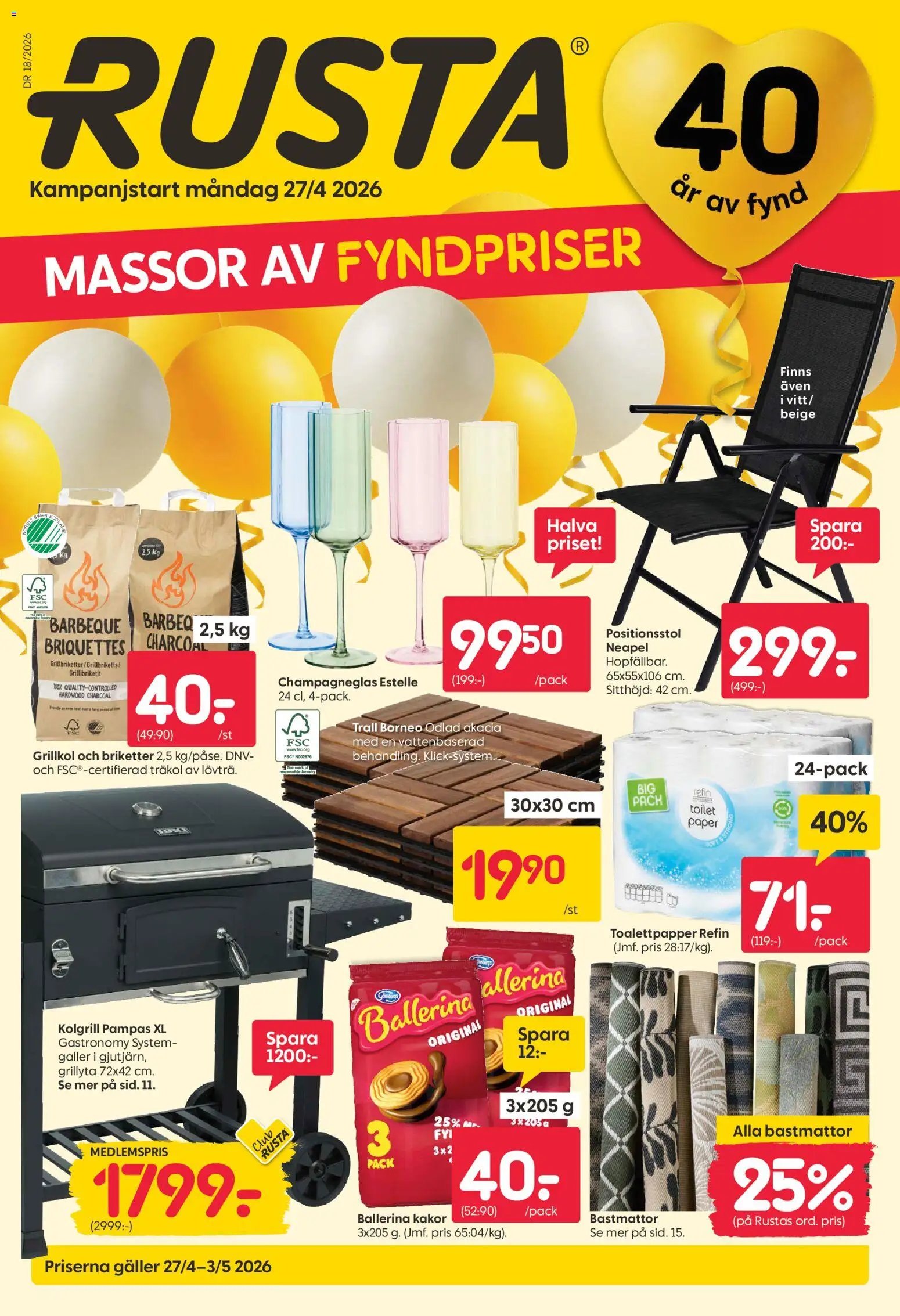 Rusta erbjudanden
