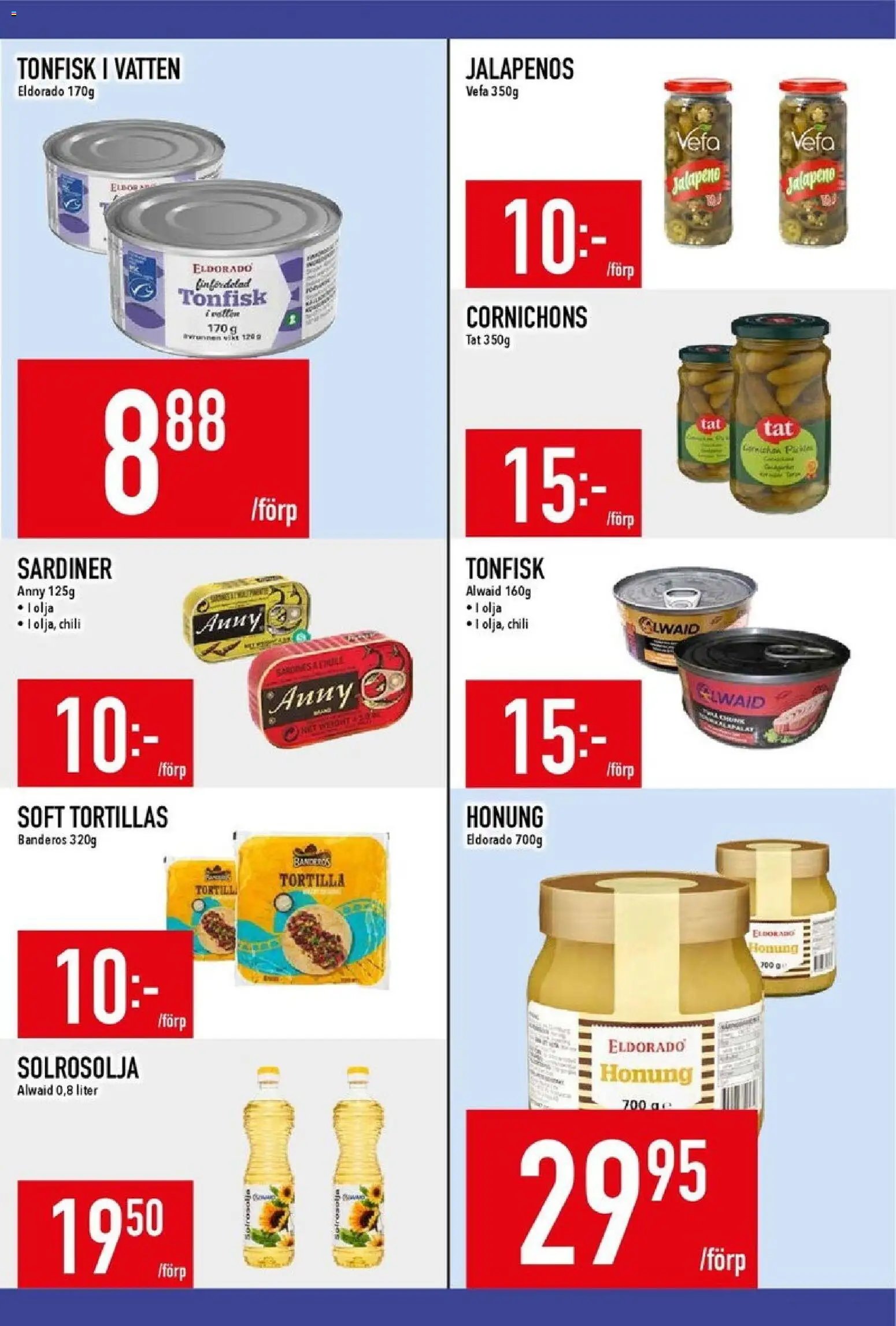 Matdax erbjudanden