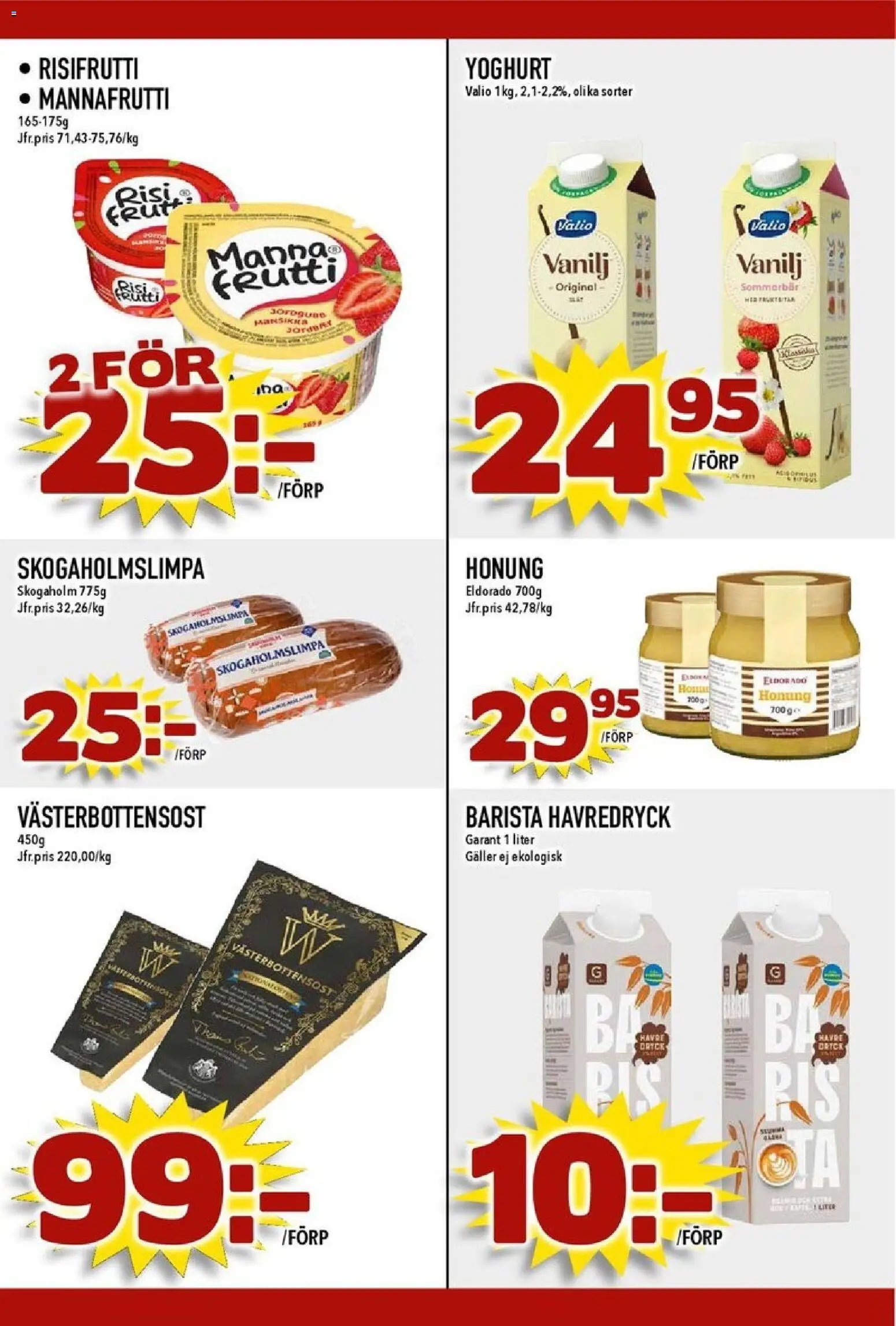 Matdax erbjudanden