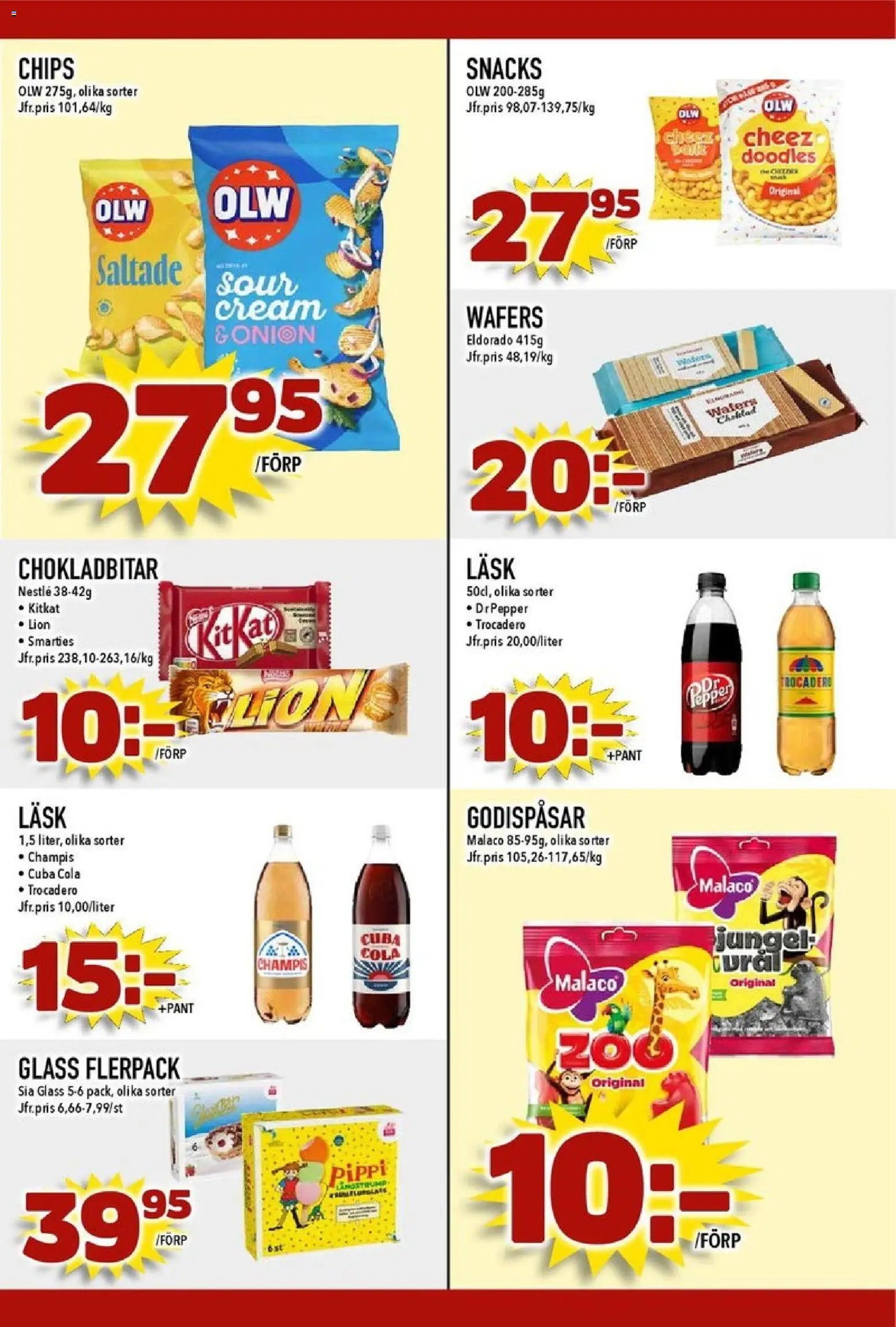 Matdax erbjudanden