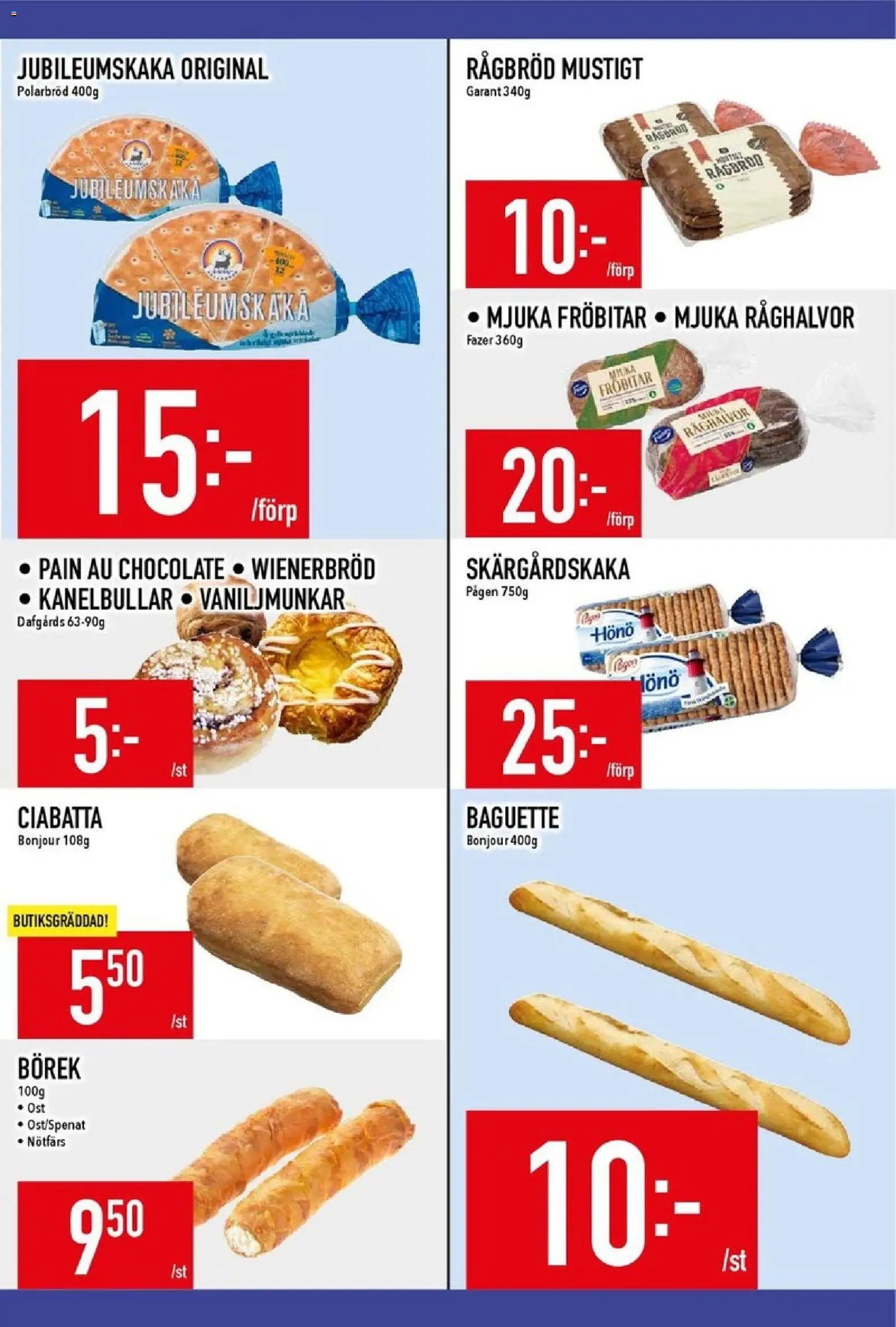 Matdax erbjudanden