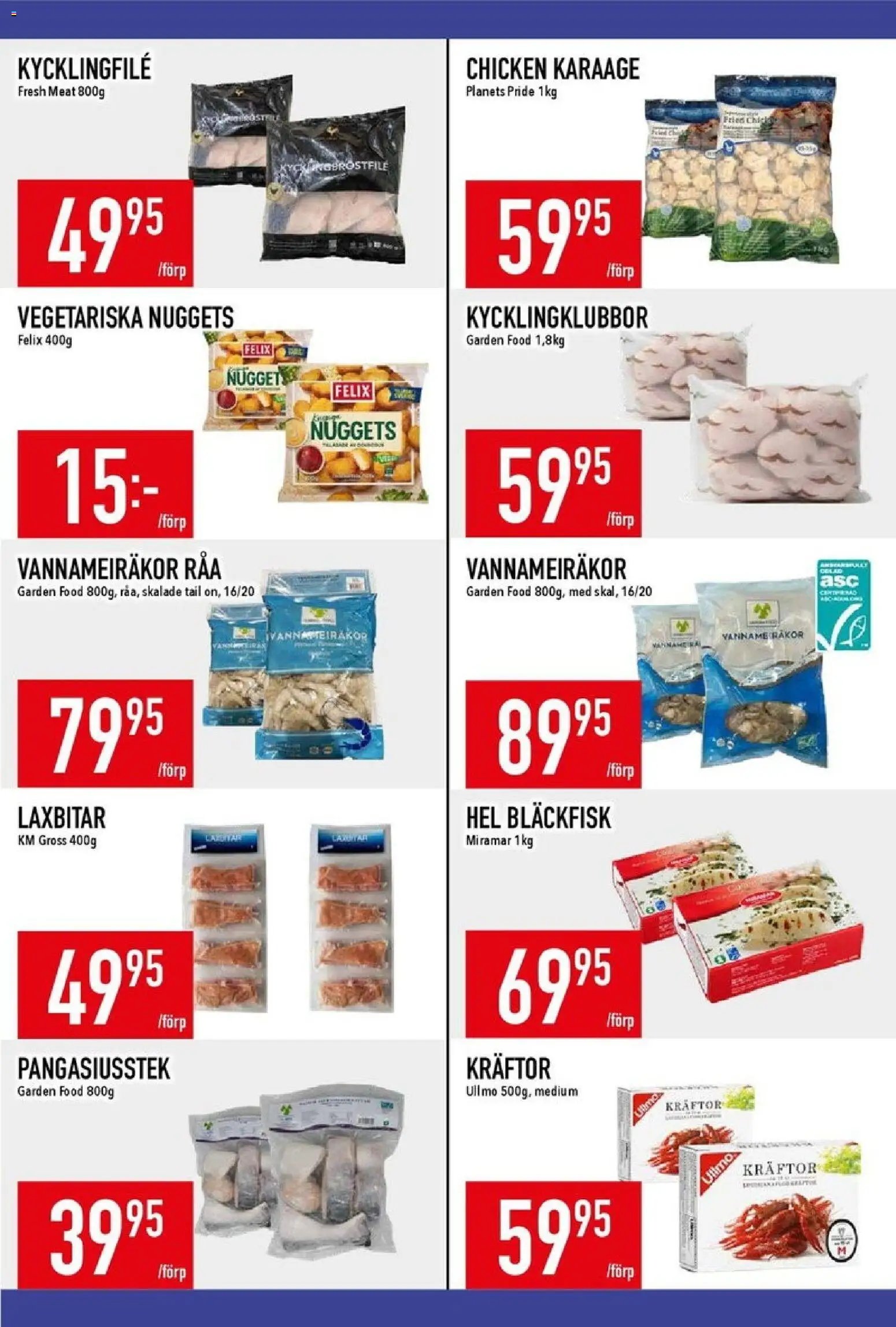 Matdax erbjudanden