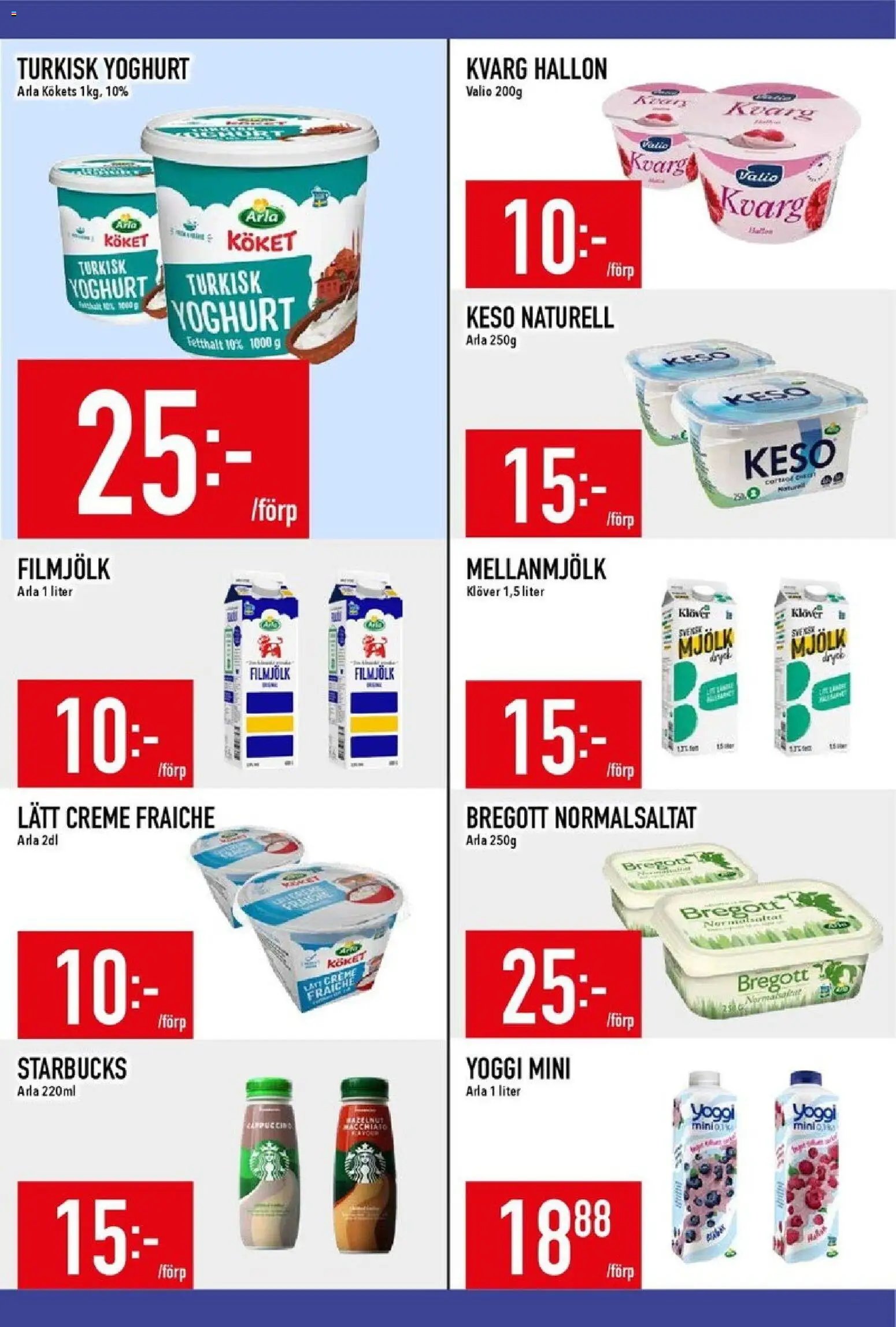Matdax erbjudanden