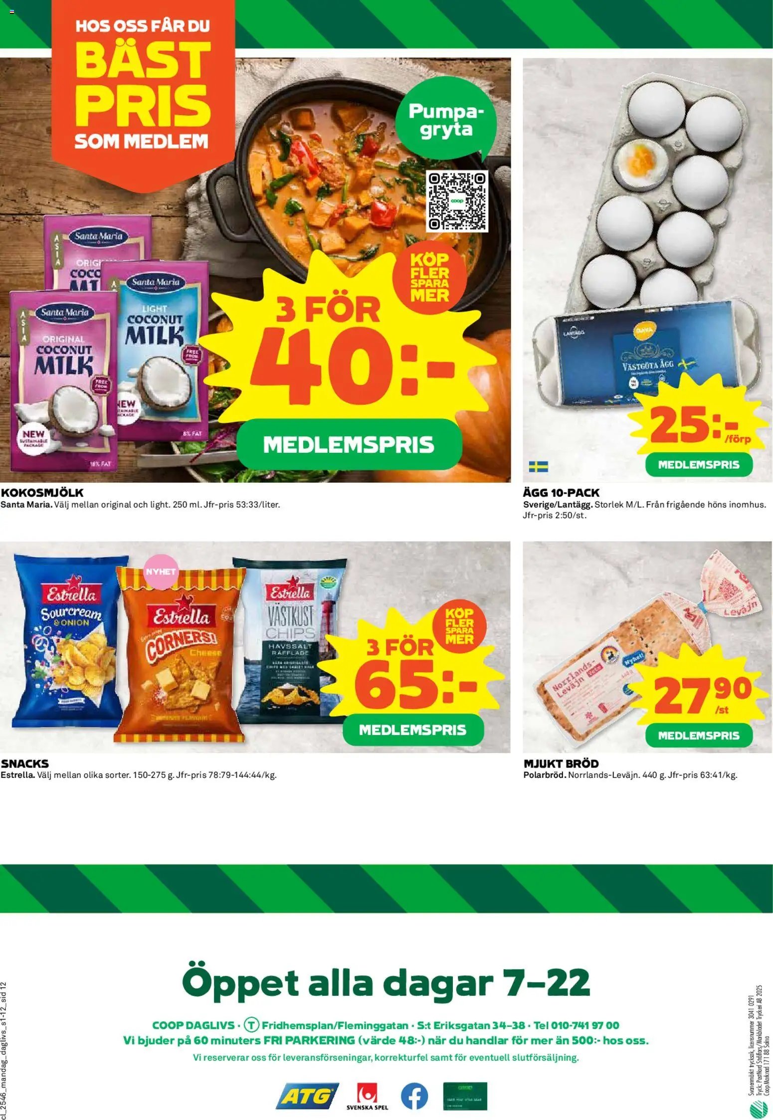 Coop Daglivs - erbjudanden