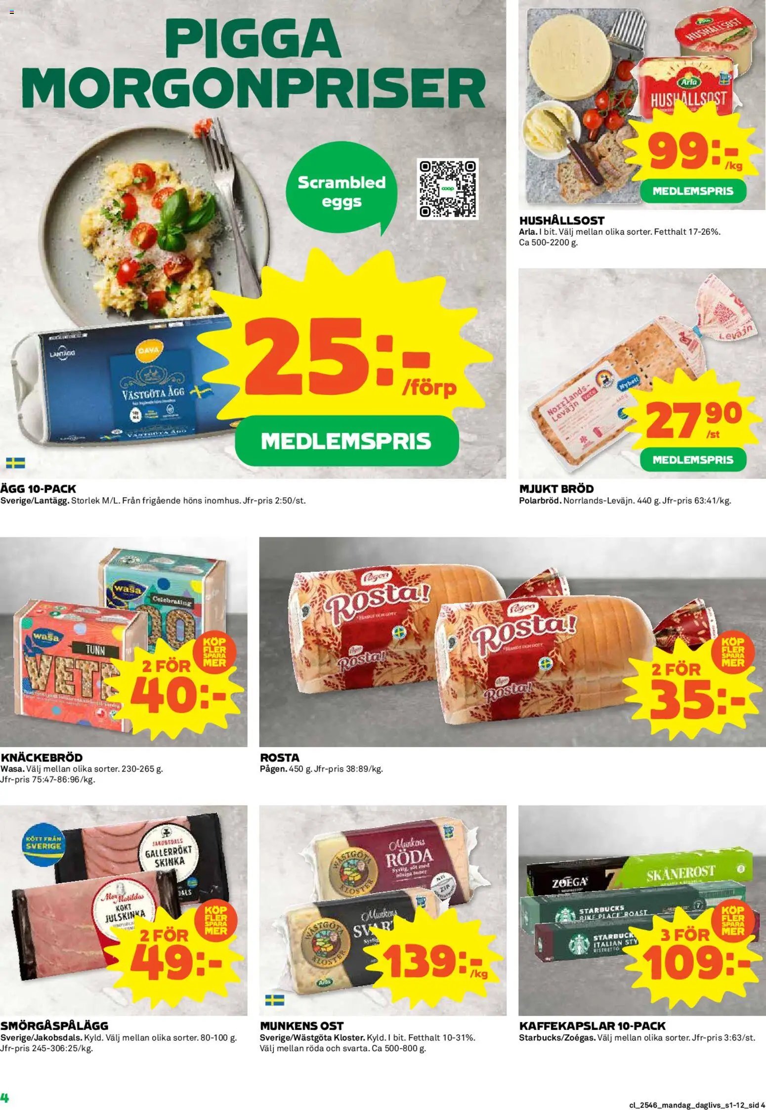 Coop Daglivs - erbjudanden