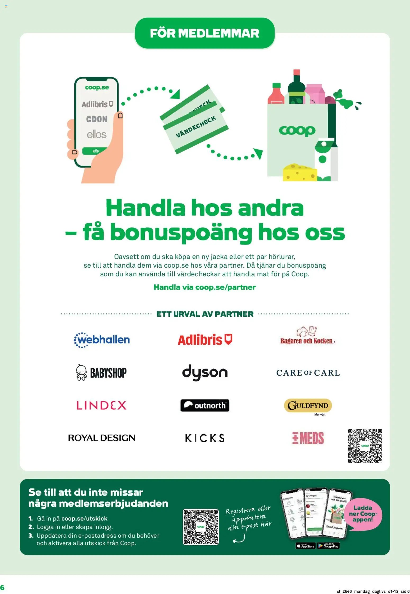 Coop Daglivs - erbjudanden