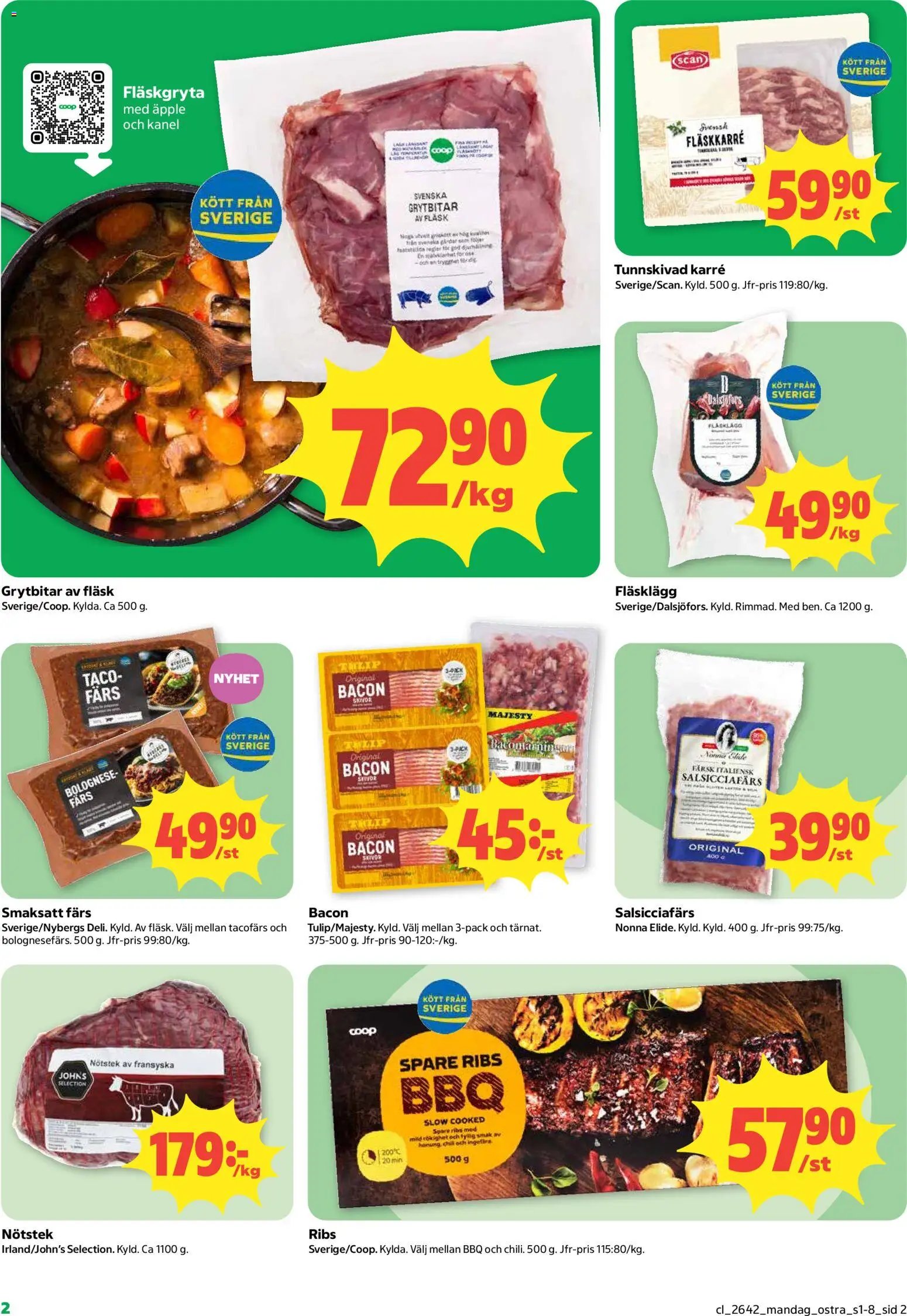 Coop Daglivs erbjudanden