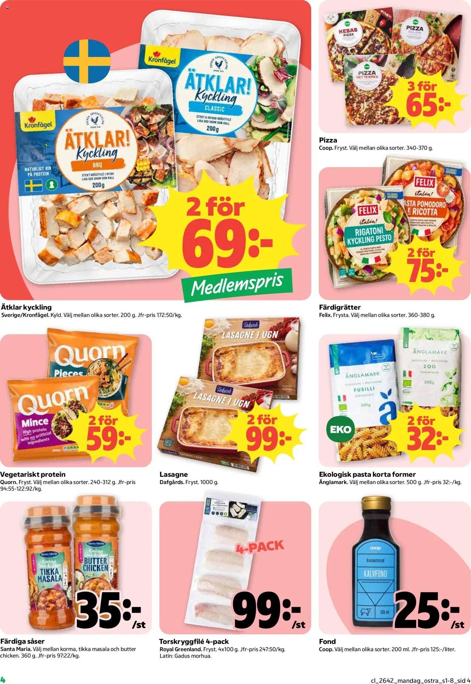 Coop Daglivs erbjudanden