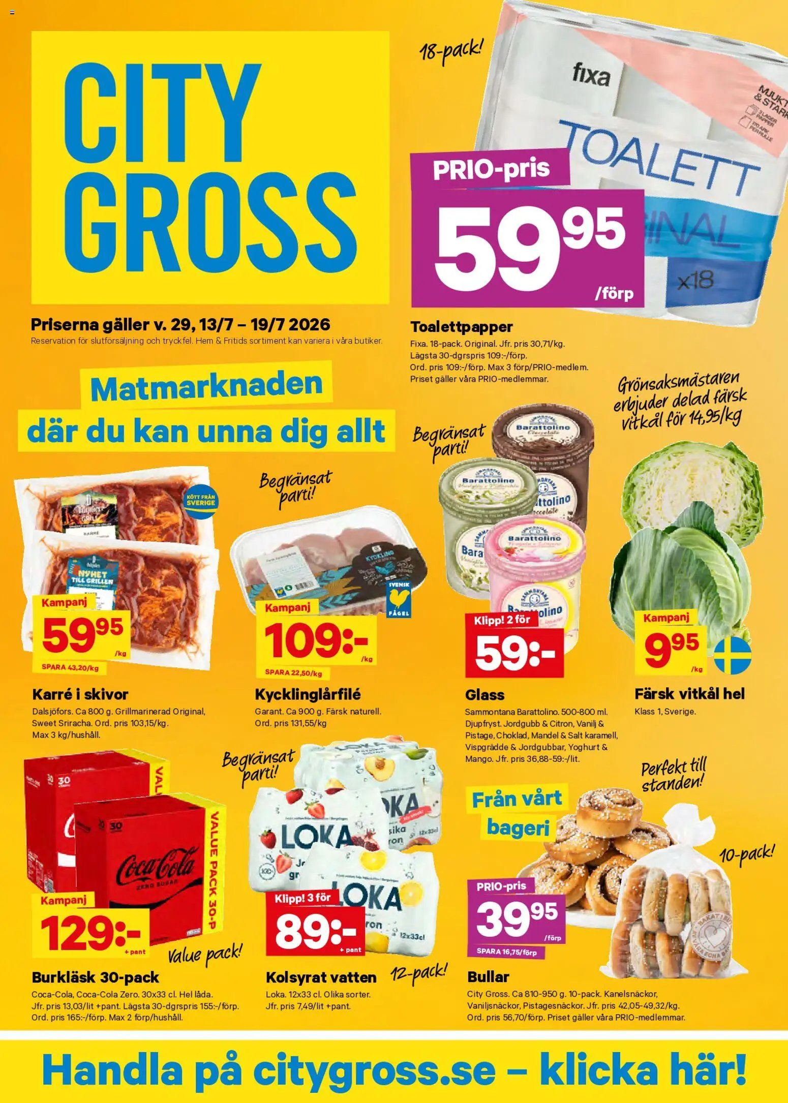 City Gross erbjudanden