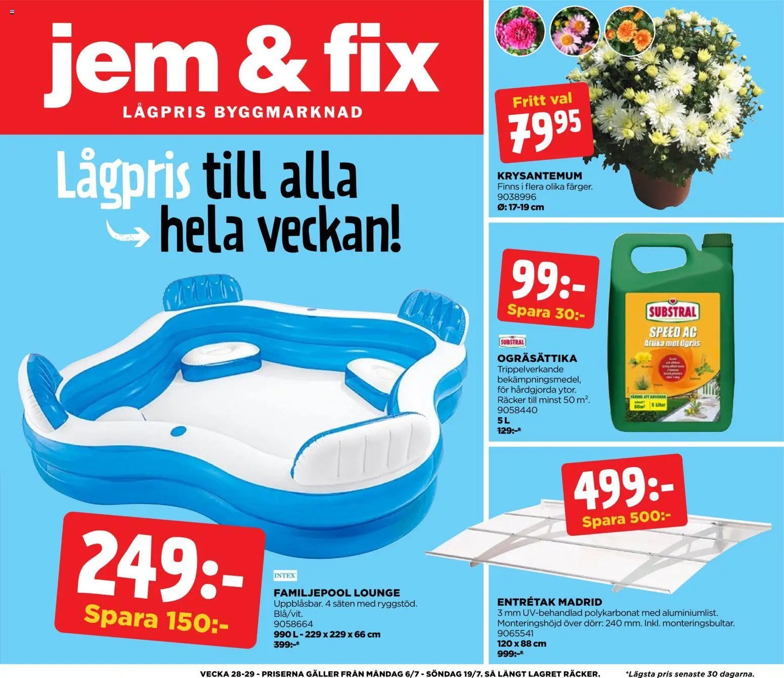 Jem & Fix erbjudanden