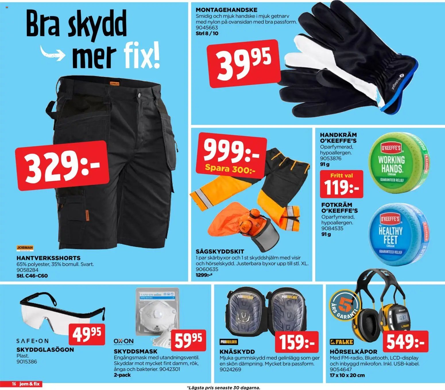 Jem & Fix erbjudanden