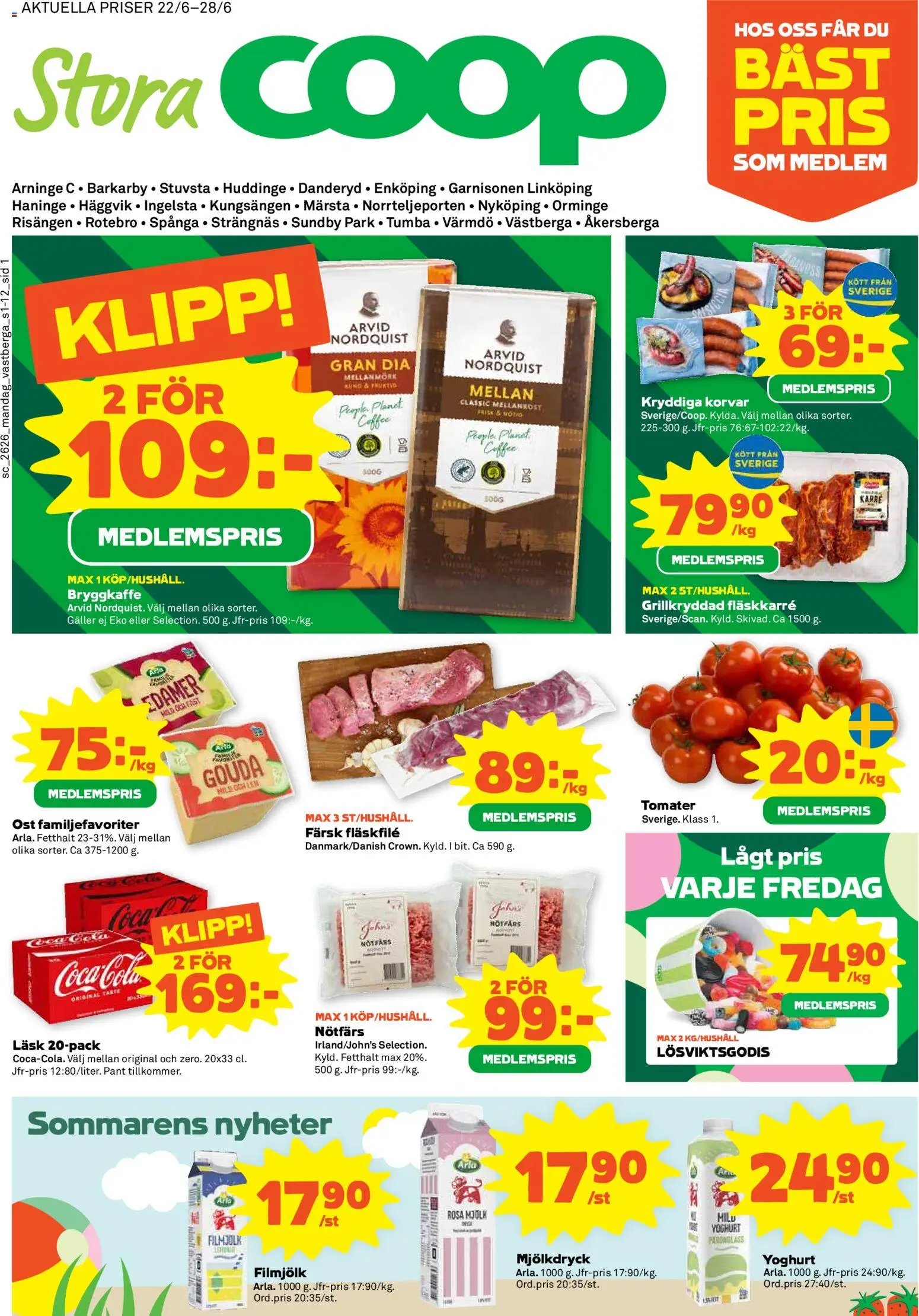 Coop Forum erbjudanden
