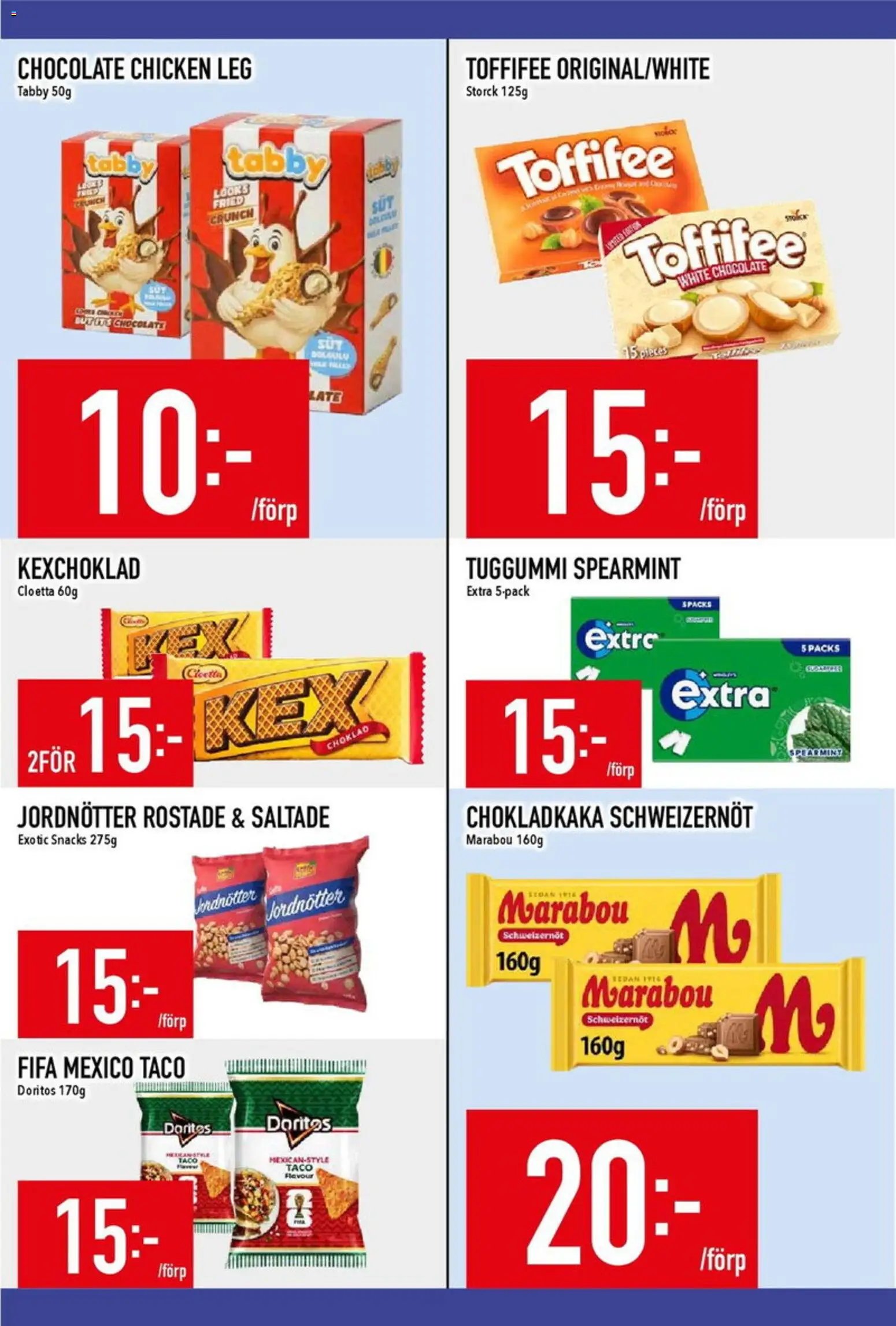 Matdax erbjudanden