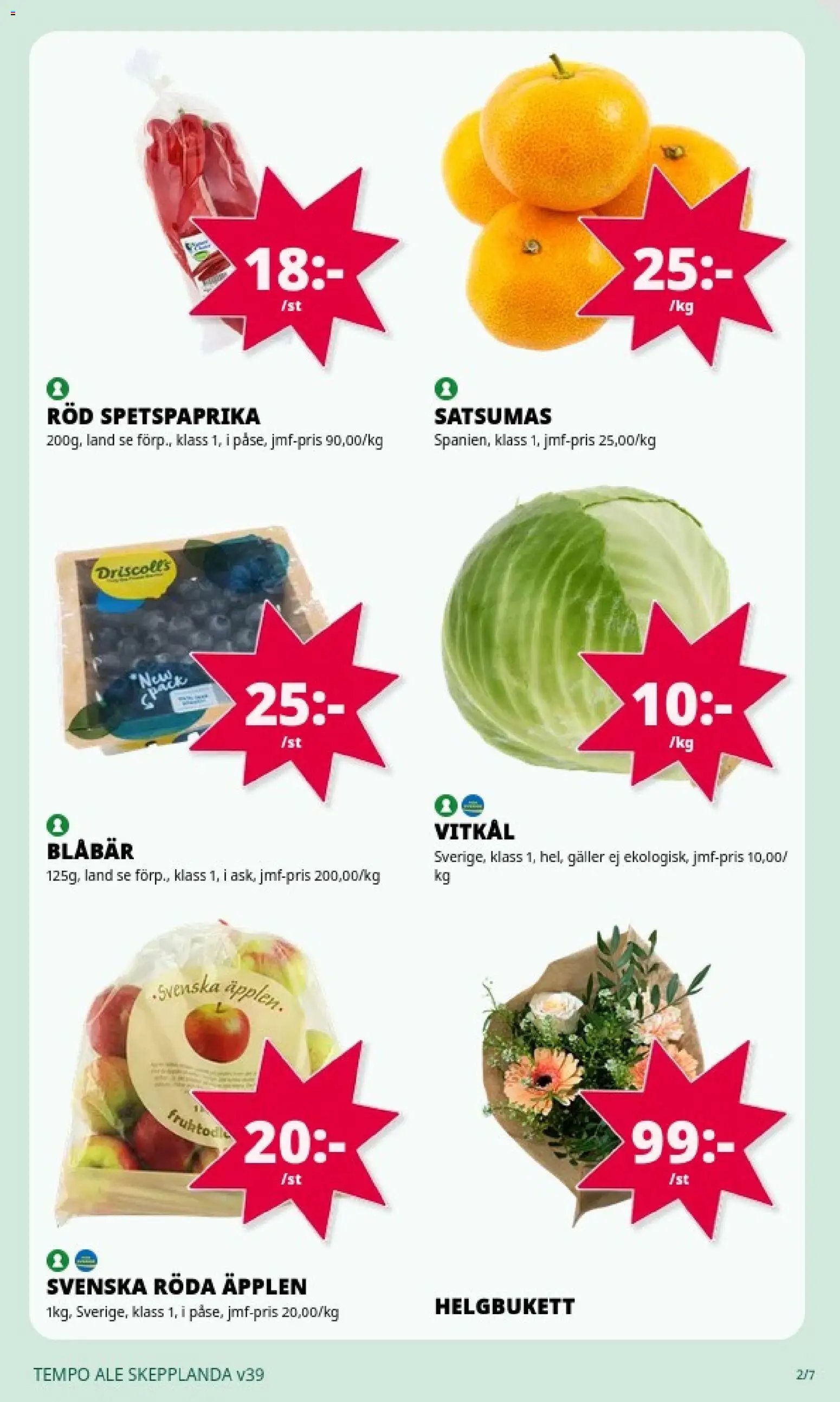 Tempo erbjudanden