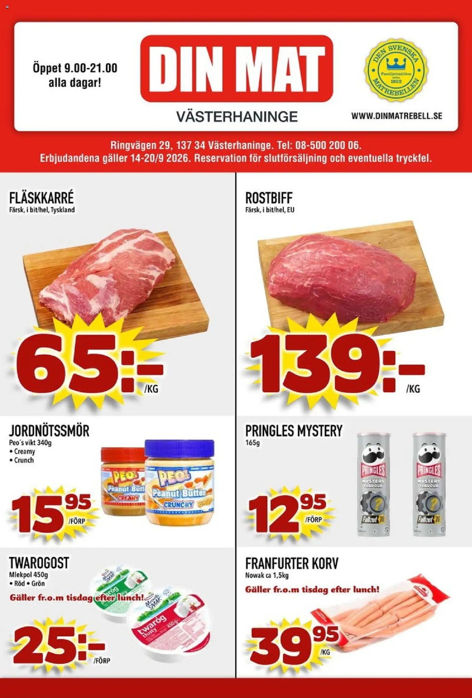Din Mat erbjudanden