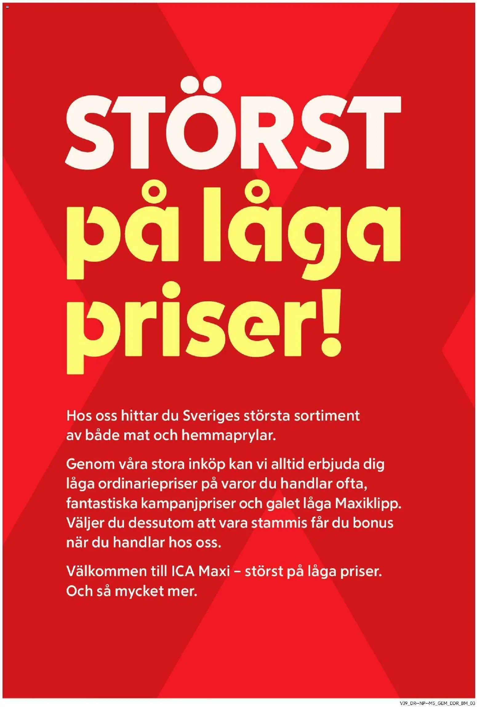 ICA Maxi erbjudanden