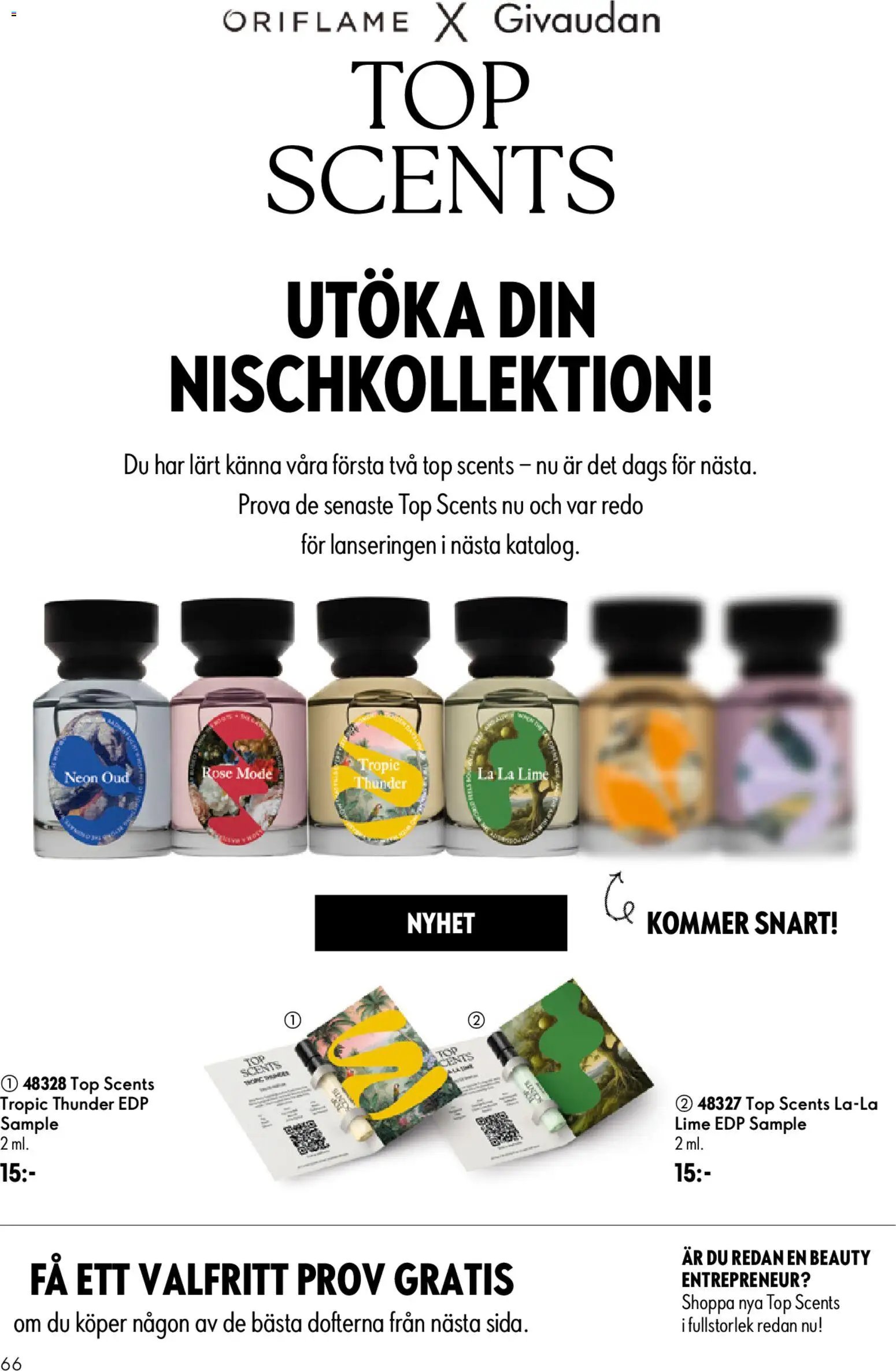 Oriflame erbjudanden 10/26