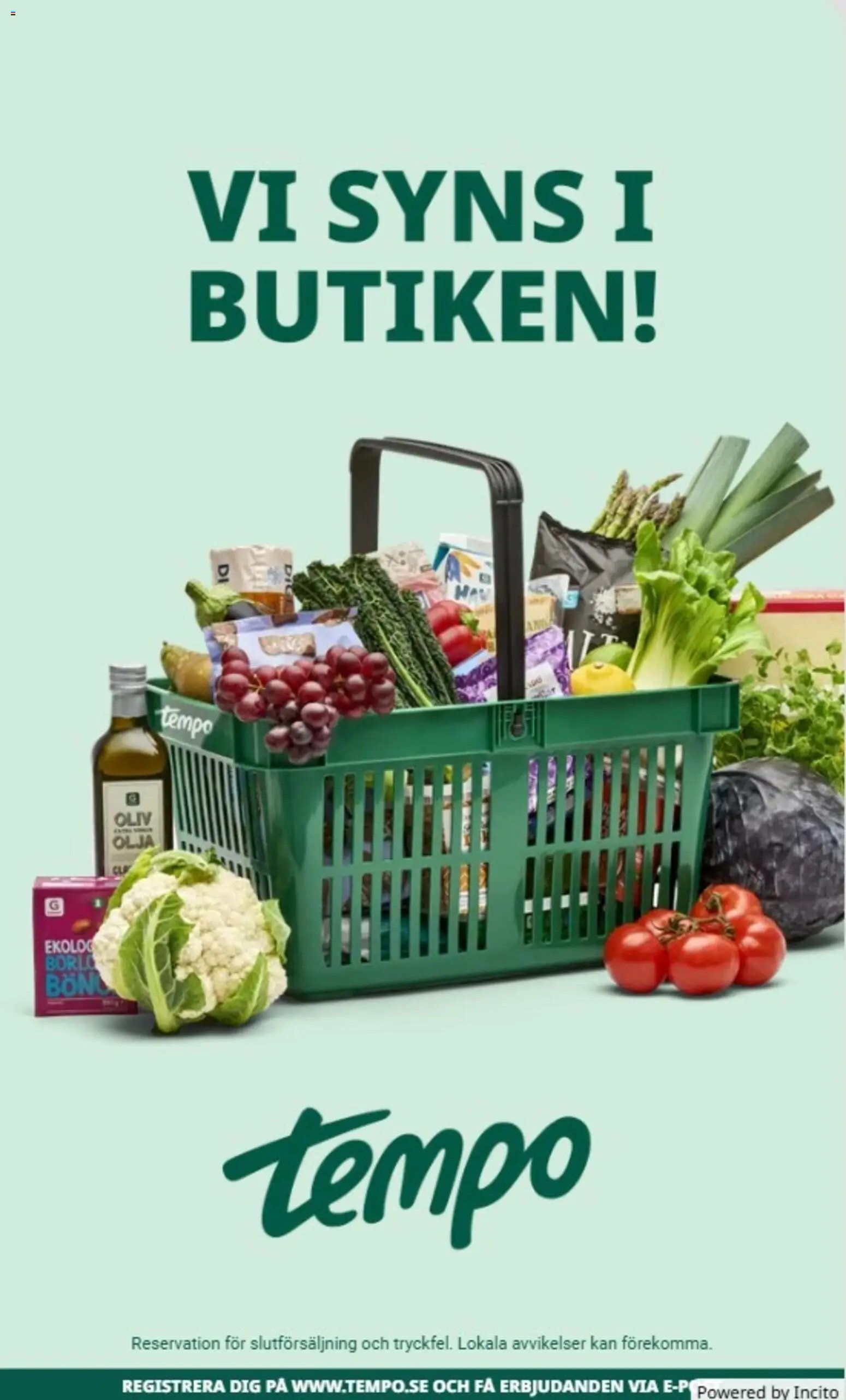 Tempo erbjudanden