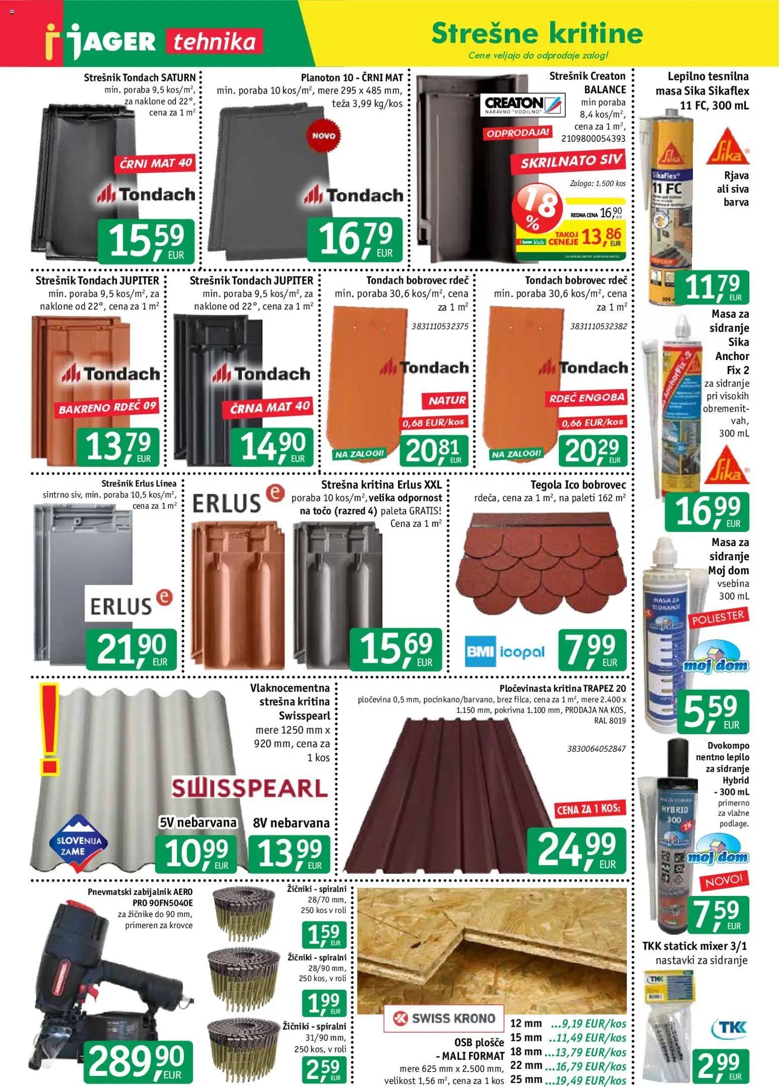Jager katalog tehnika