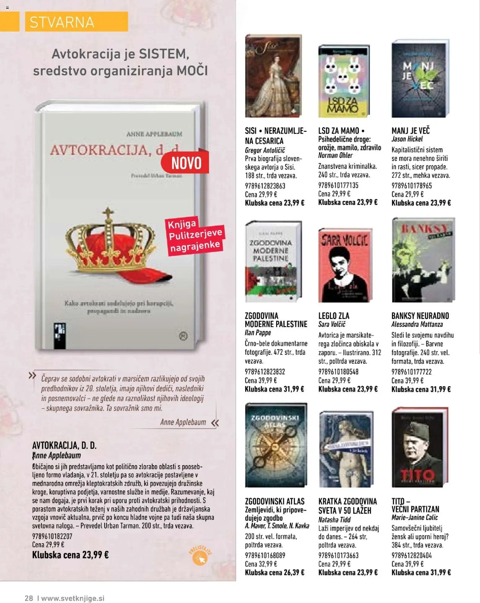 Svet knjige katalog