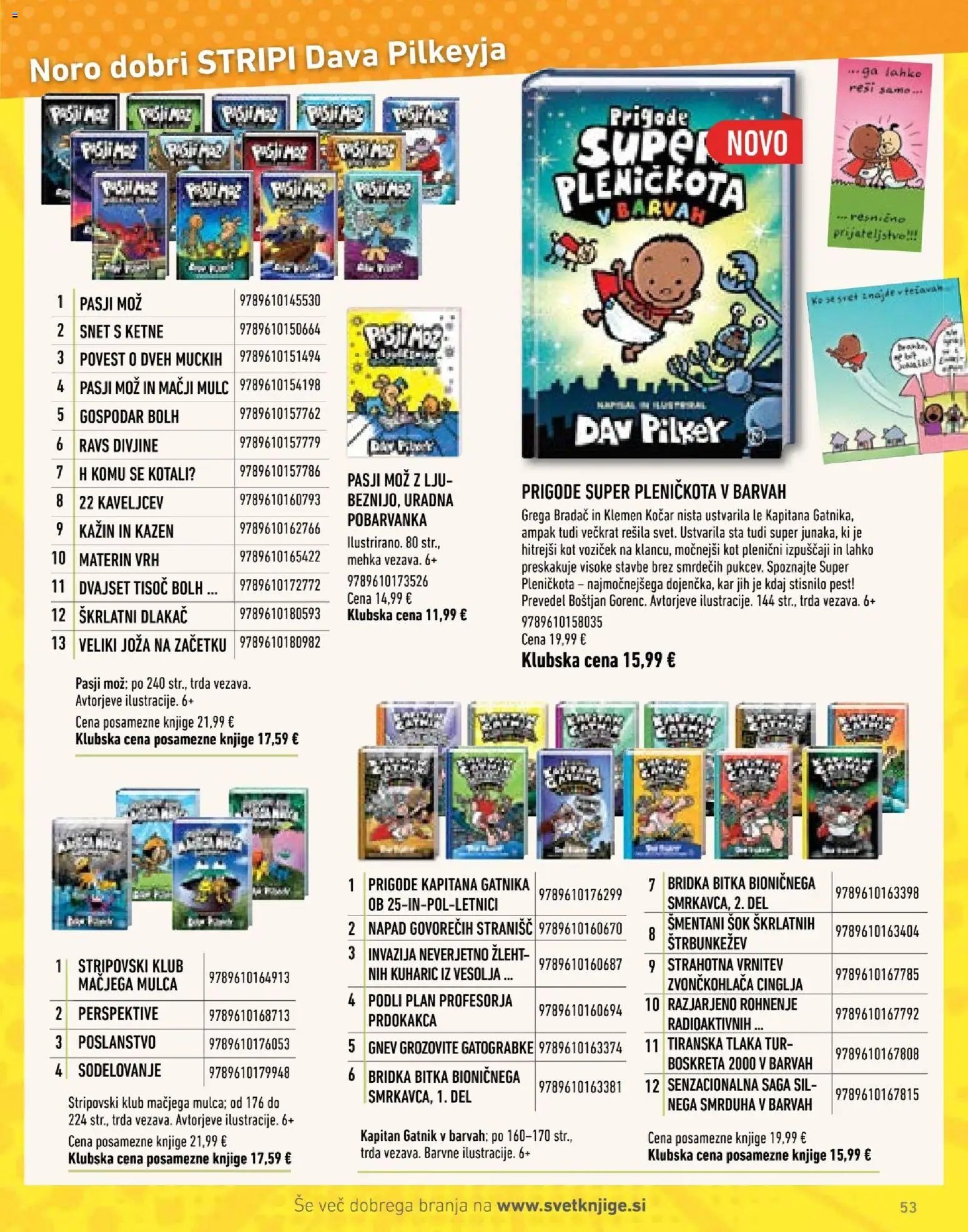 Svet knjige katalog