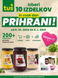 Tuš - Izberi 10 izdelkov invsak dan prihrani