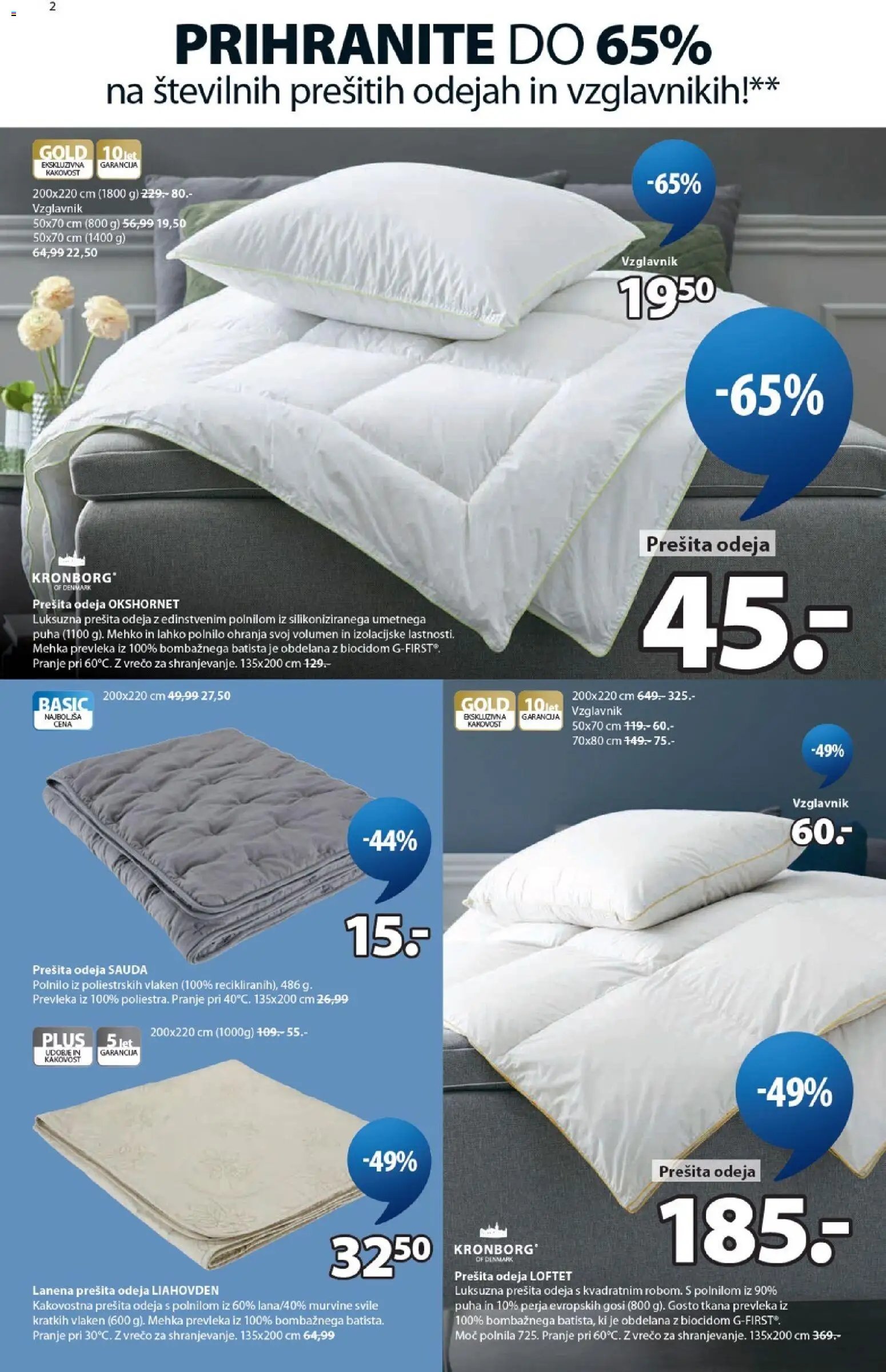 JYSK - Katalog prihranite do 65%