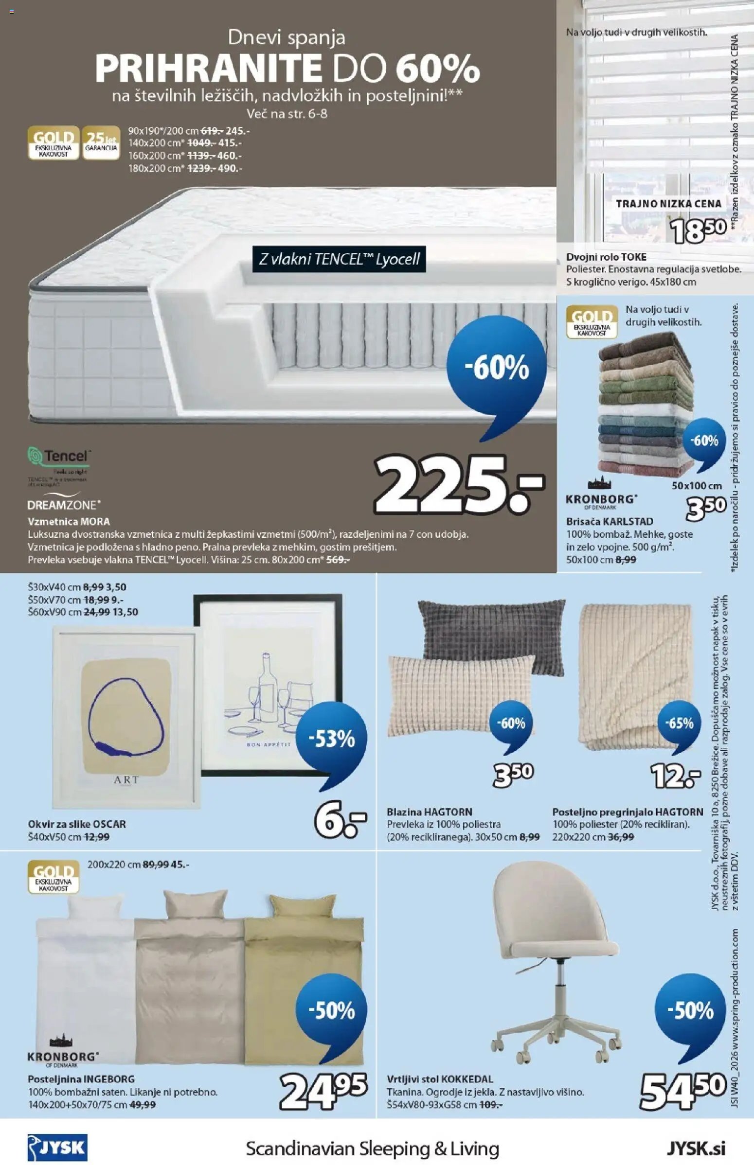JYSK - Katalog prihranite do 65%