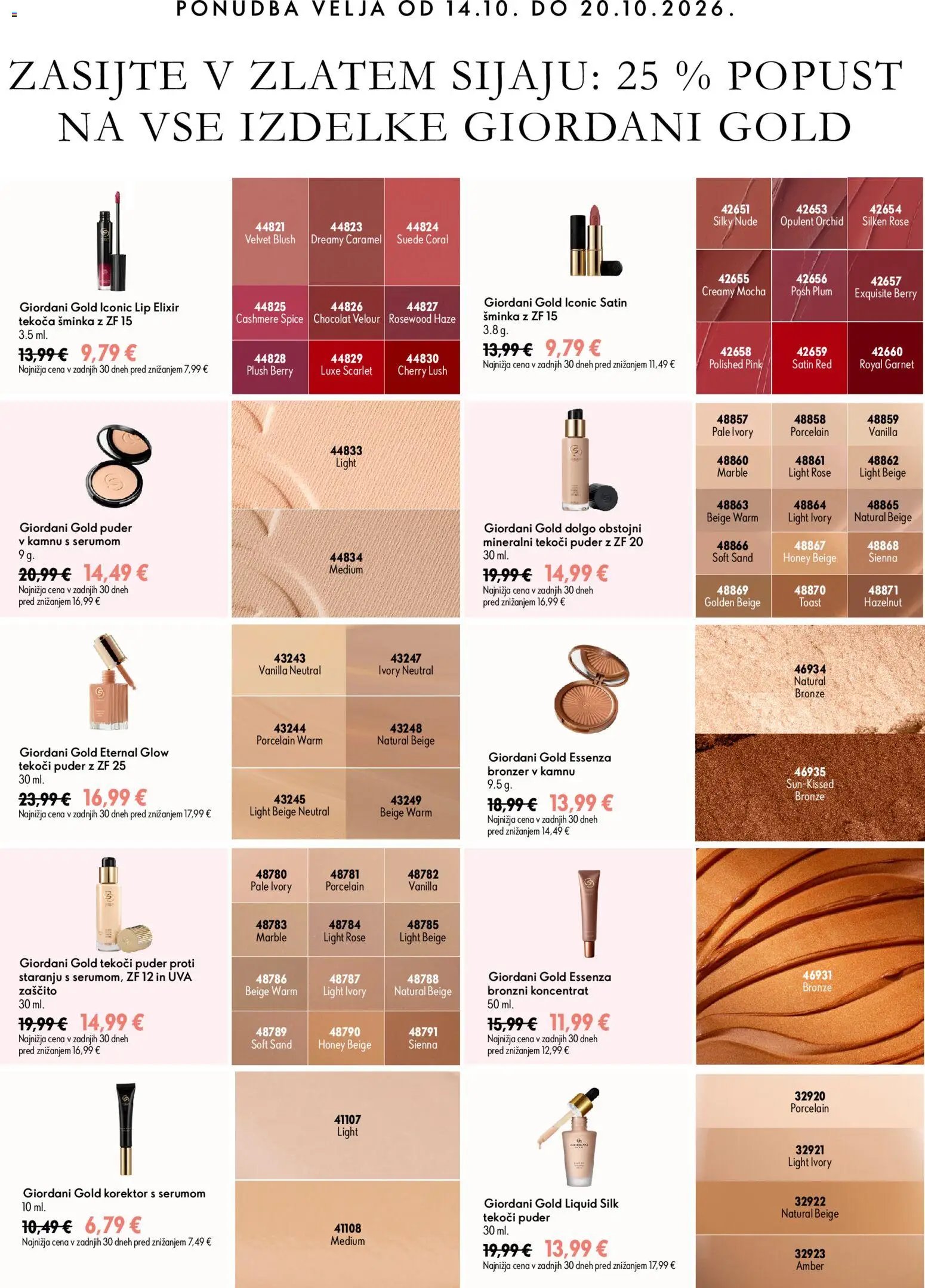 Oriflame - letak 14