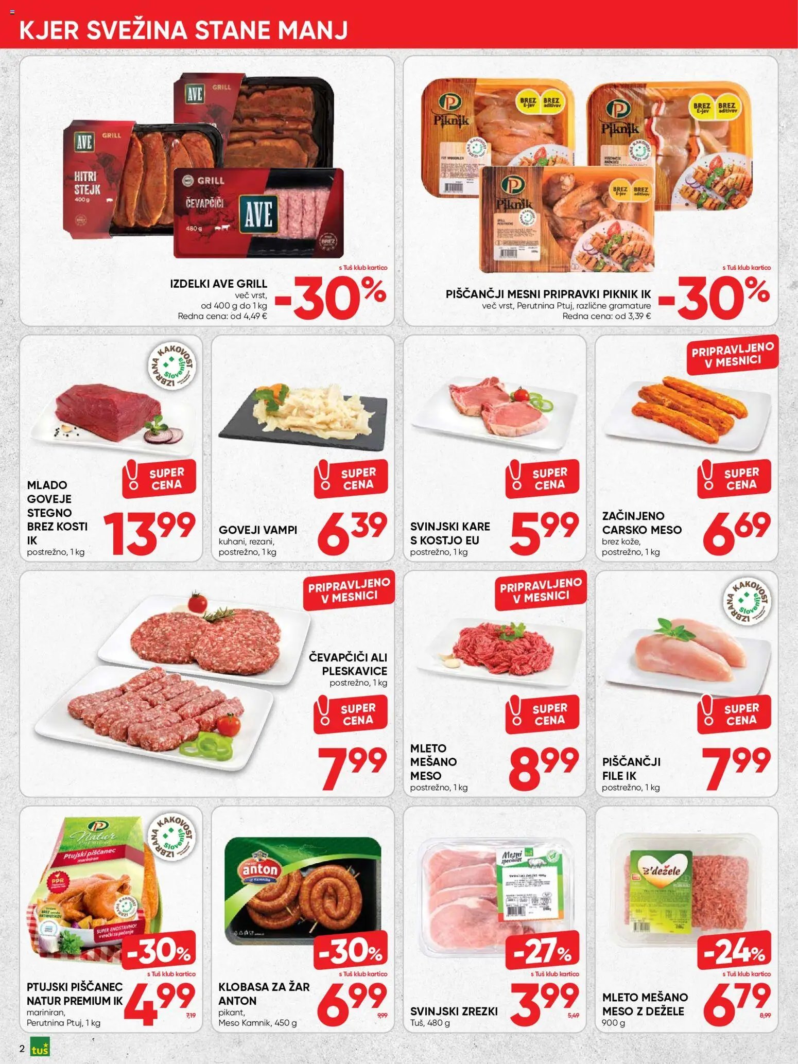 Tuš katalog