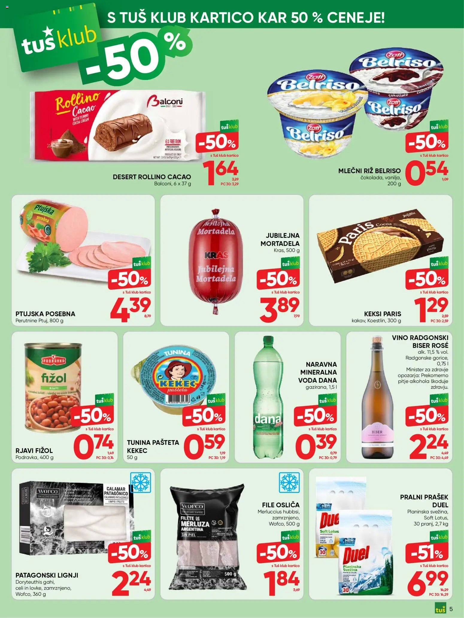 Tuš katalog